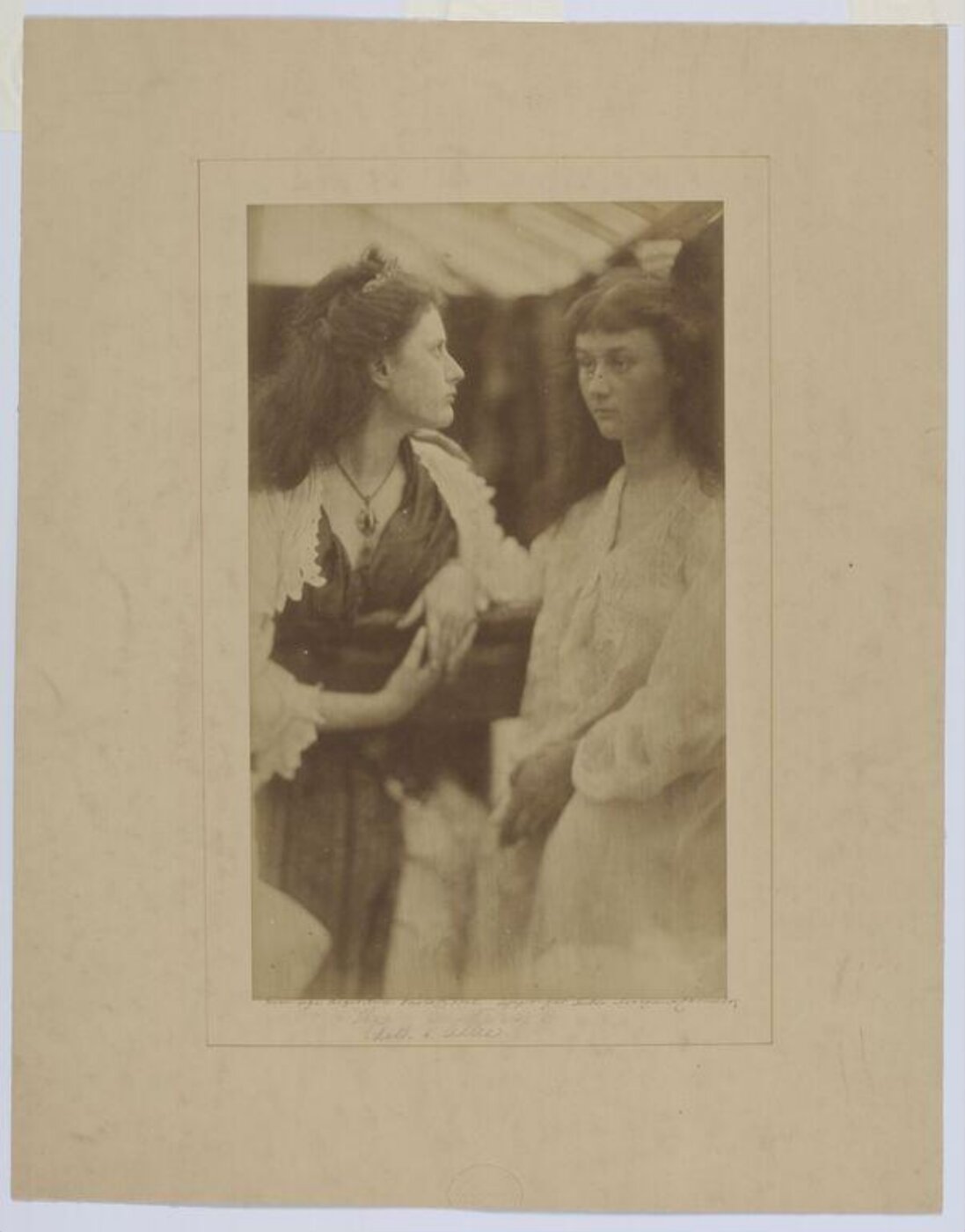 Cameron, Julia Margaret, The Sisters / Edith Liddell & Alice Liddell