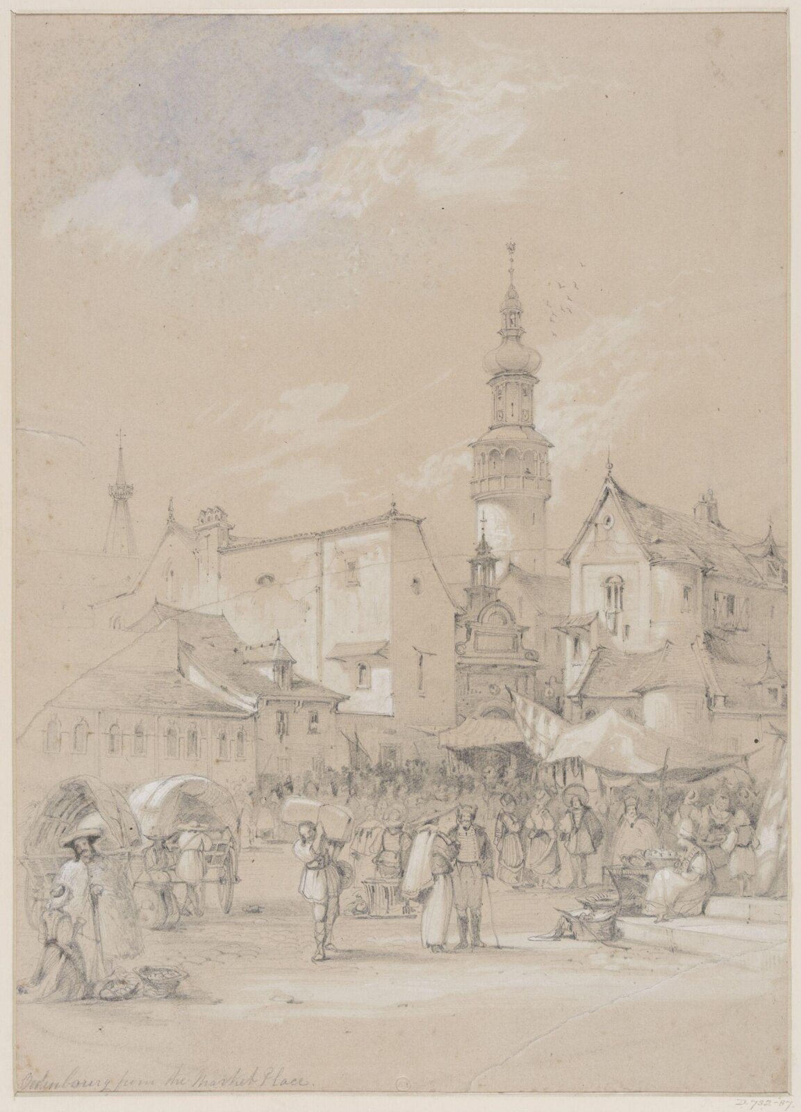 Drawing, George Edwards Hering, 19th century