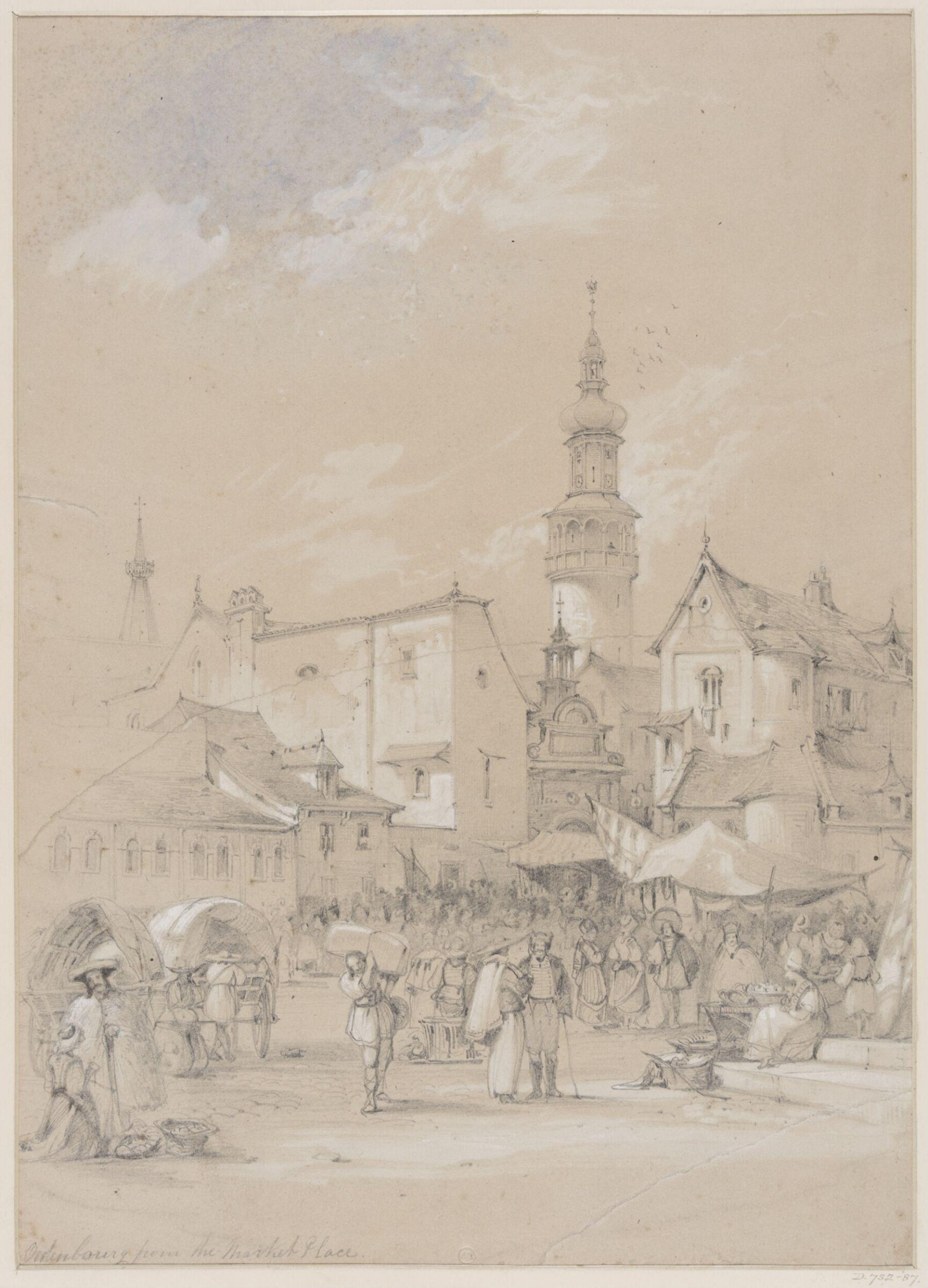 Drawing, George Edwards Hering, 19th century