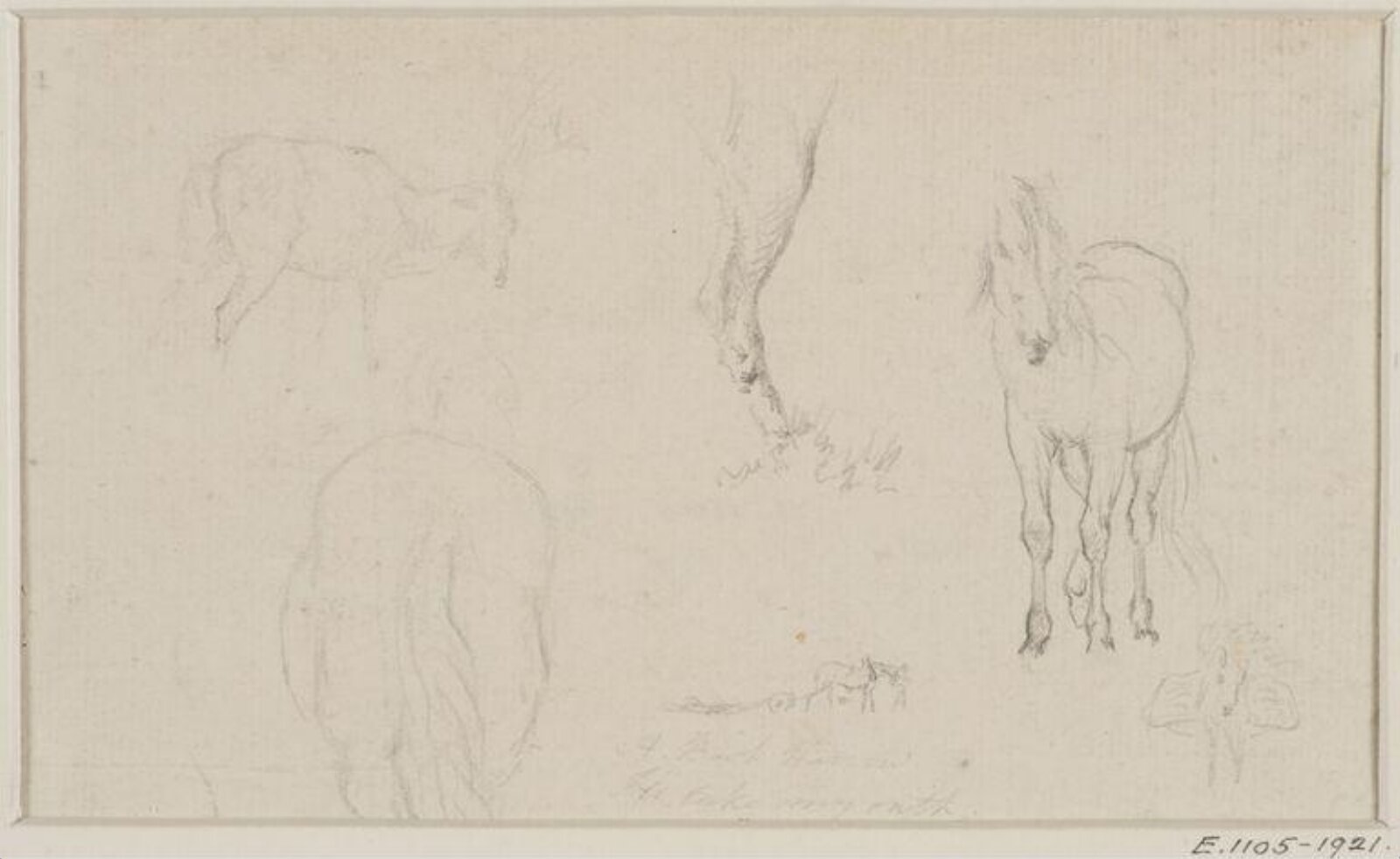 Drawing, Robert Hills, c. 1798