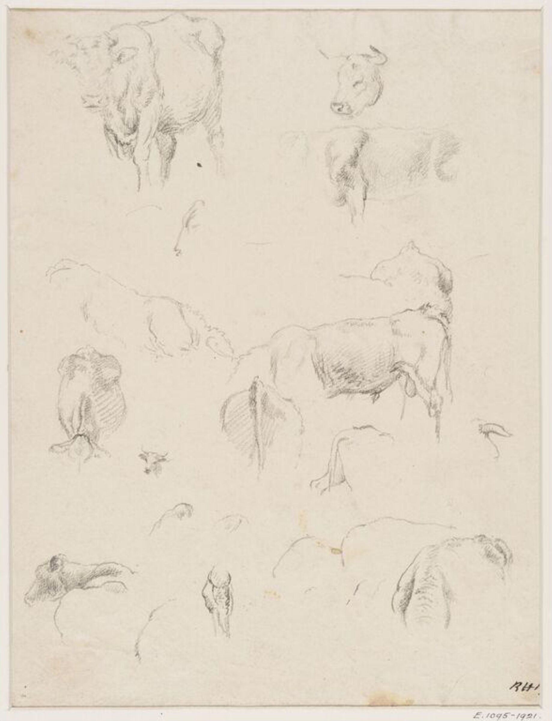 Drawing, Robert Hills, c. 1798