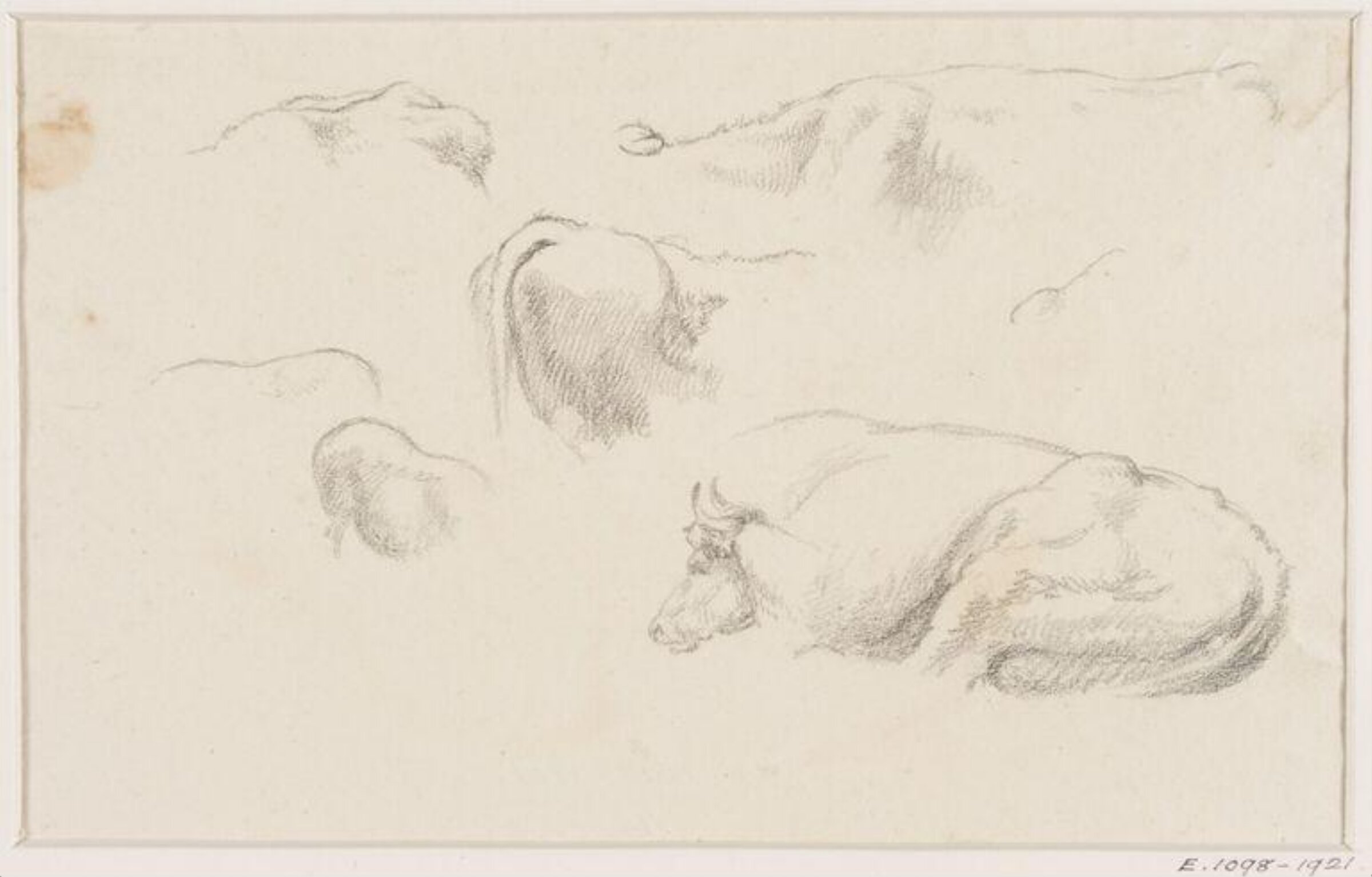 Drawing, Robert Hills, c. 1798