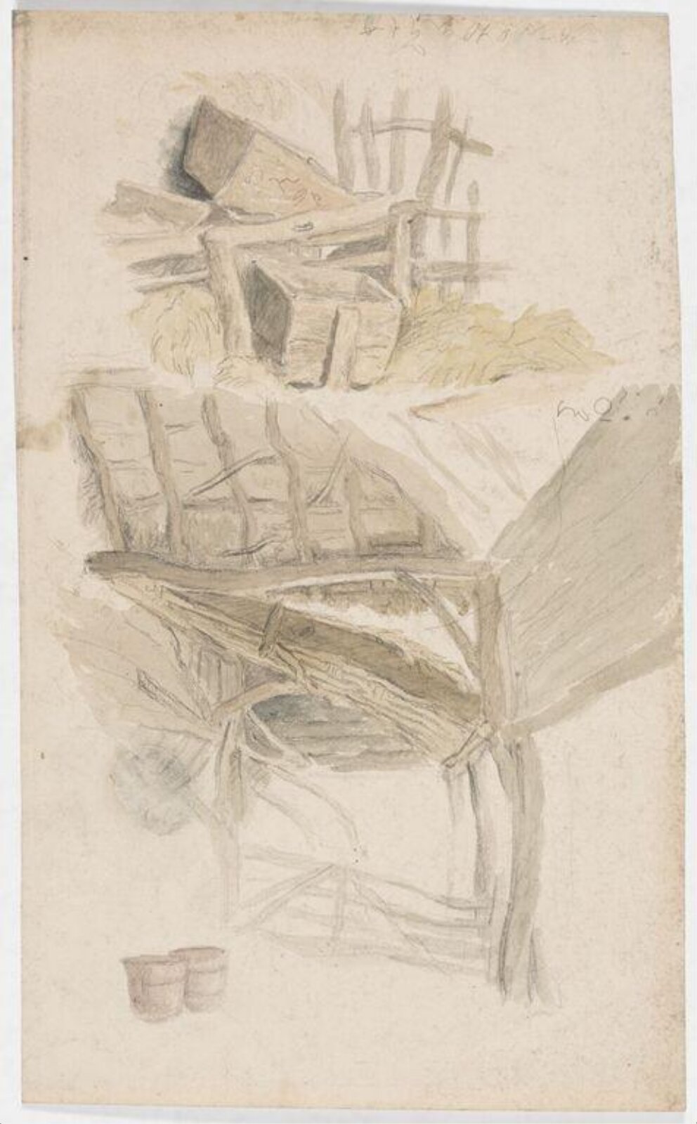 Drawing, Robert Hills, c. 1798