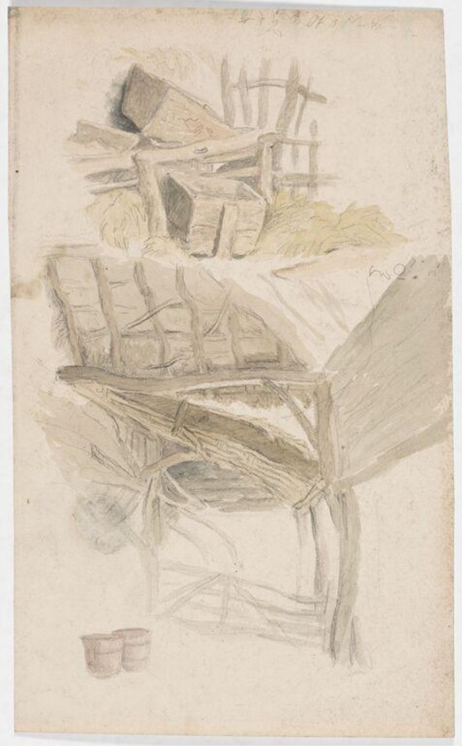 Drawing, Robert Hills, c. 1798