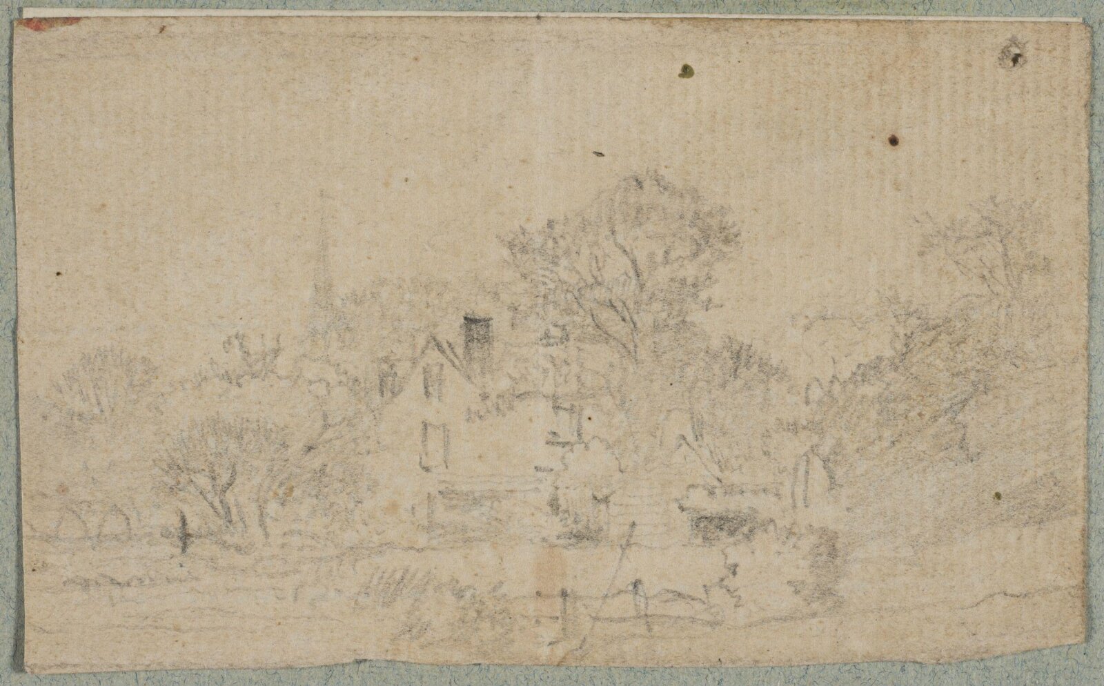 Drawing, Patrick Nasmyth, ca.1820-1830