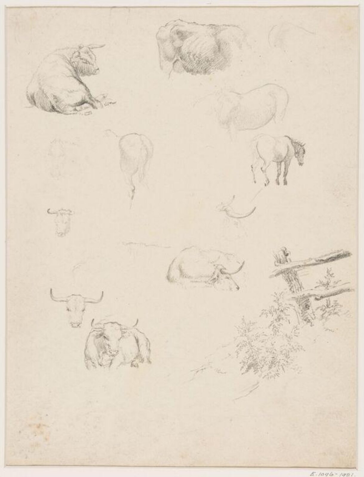 Drawing, Robert Hills, c. 1798