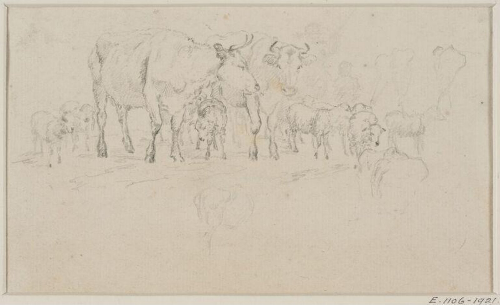 Drawing, Robert Hills, c. 1798