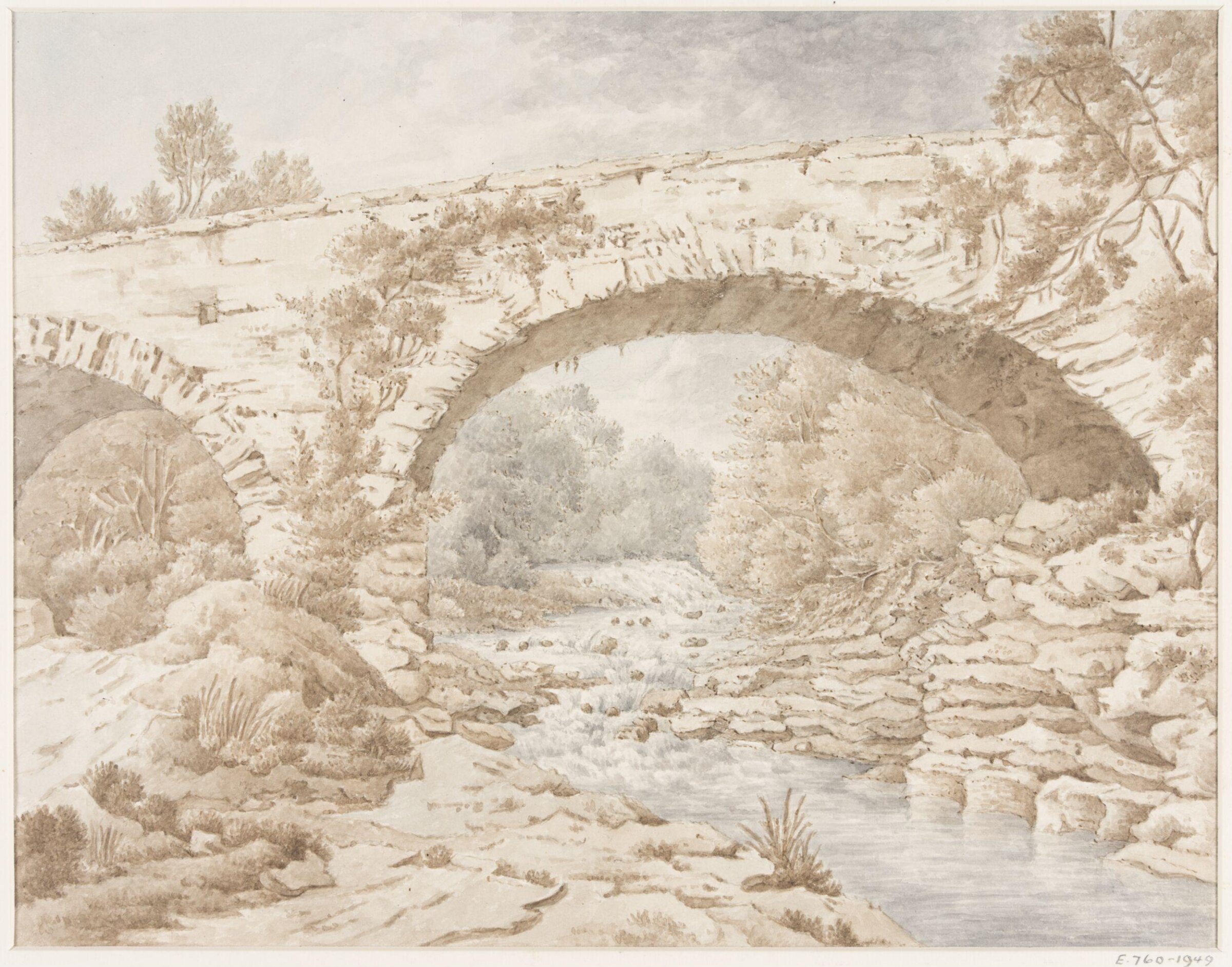Hawes Bridge, Howard, c.1780