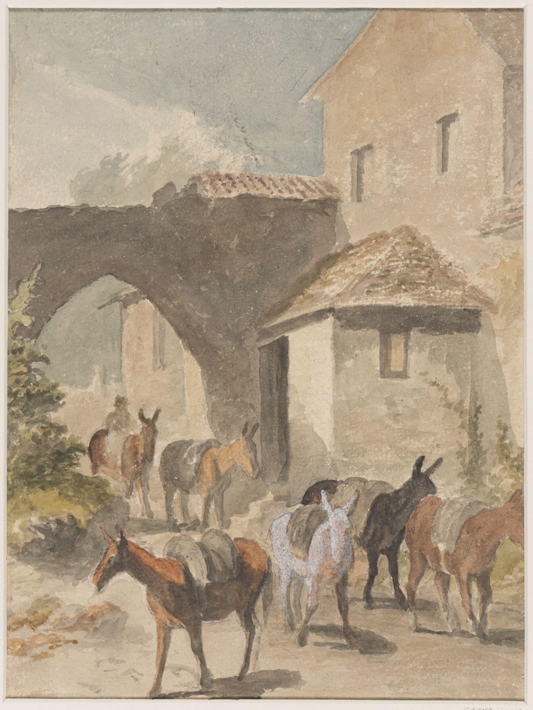 Drawing, Robert Hills, c.1800