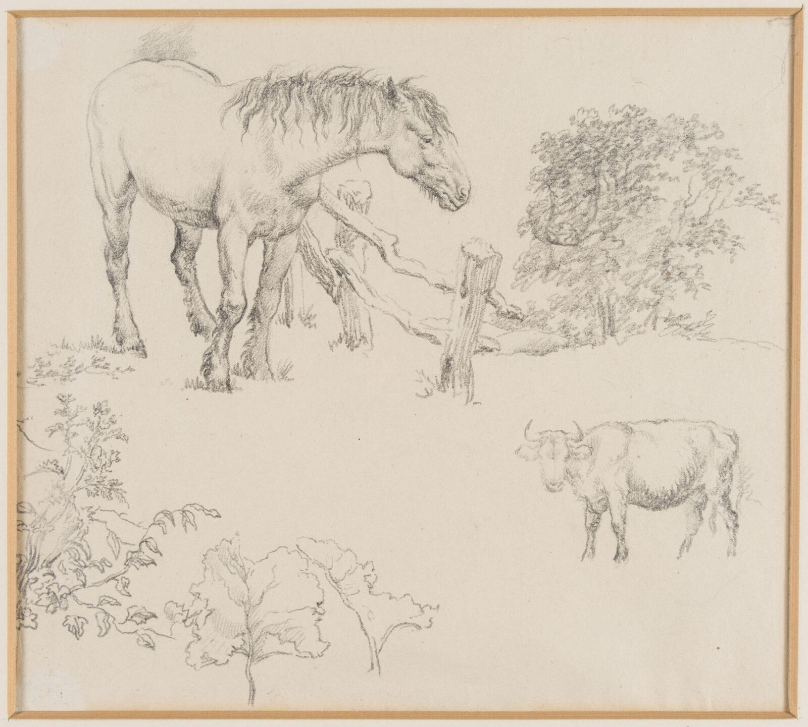 Drawing, Robert Hills, c.1800