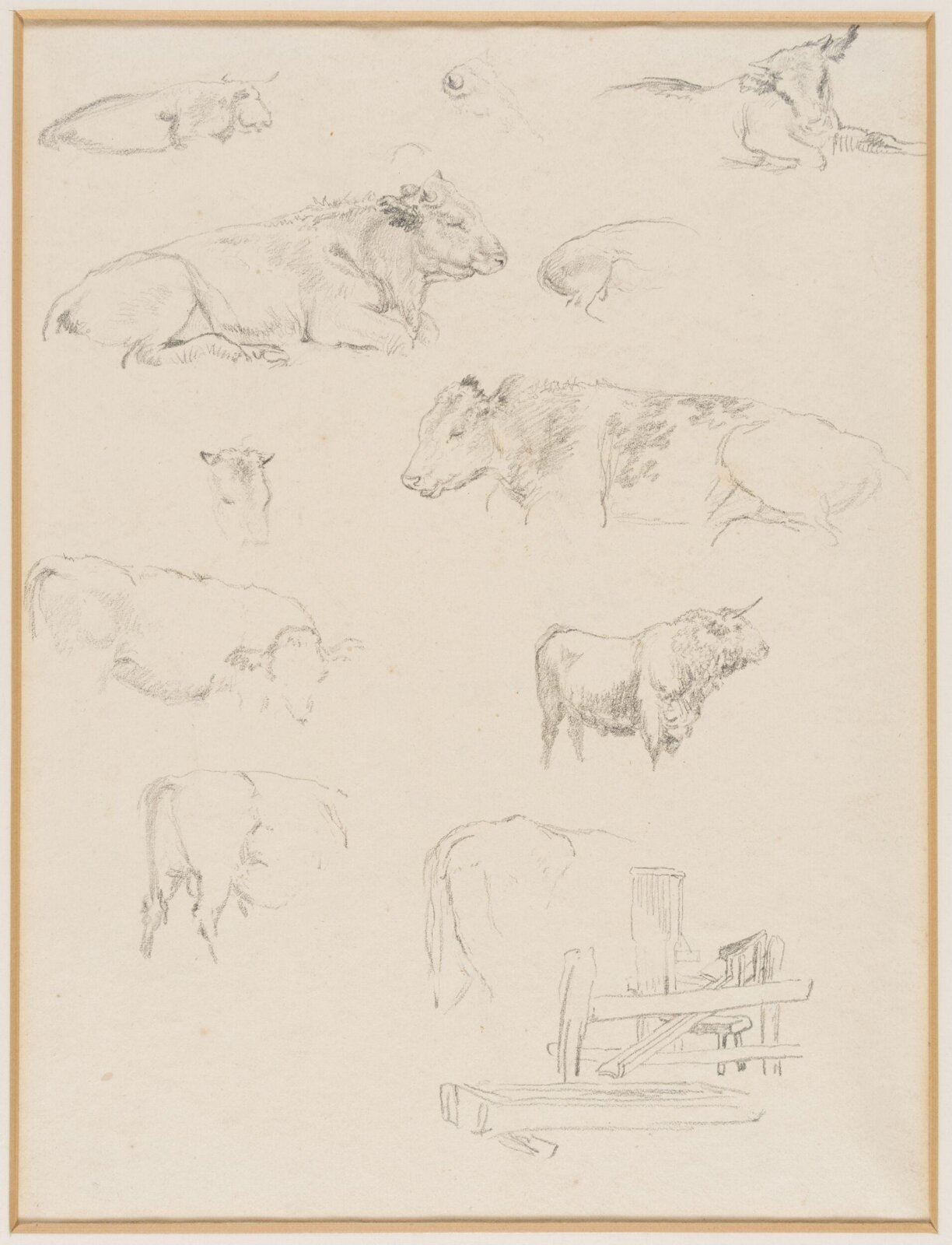Drawing, Robert Hills, c.1800