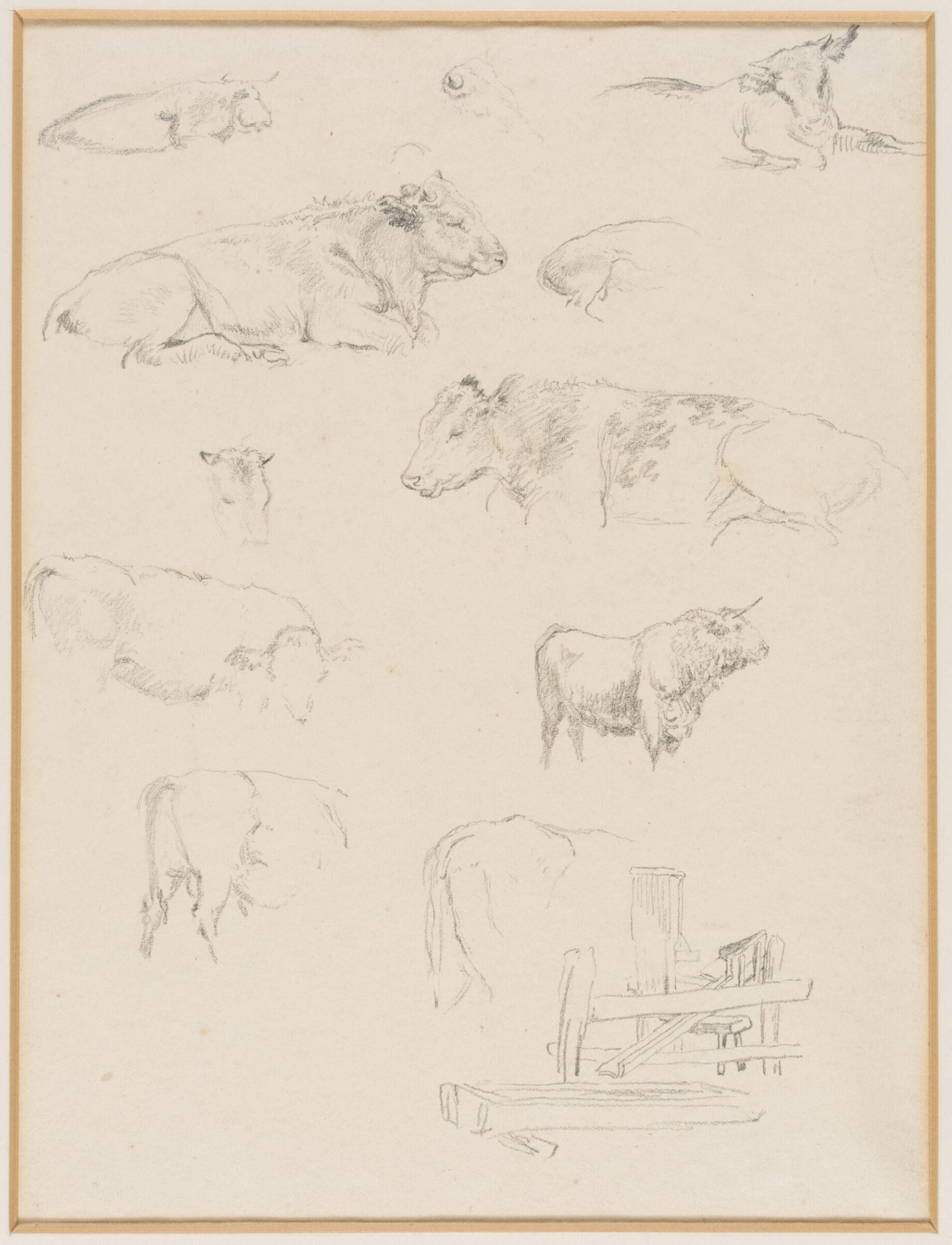 Drawing, Robert Hills, c.1800