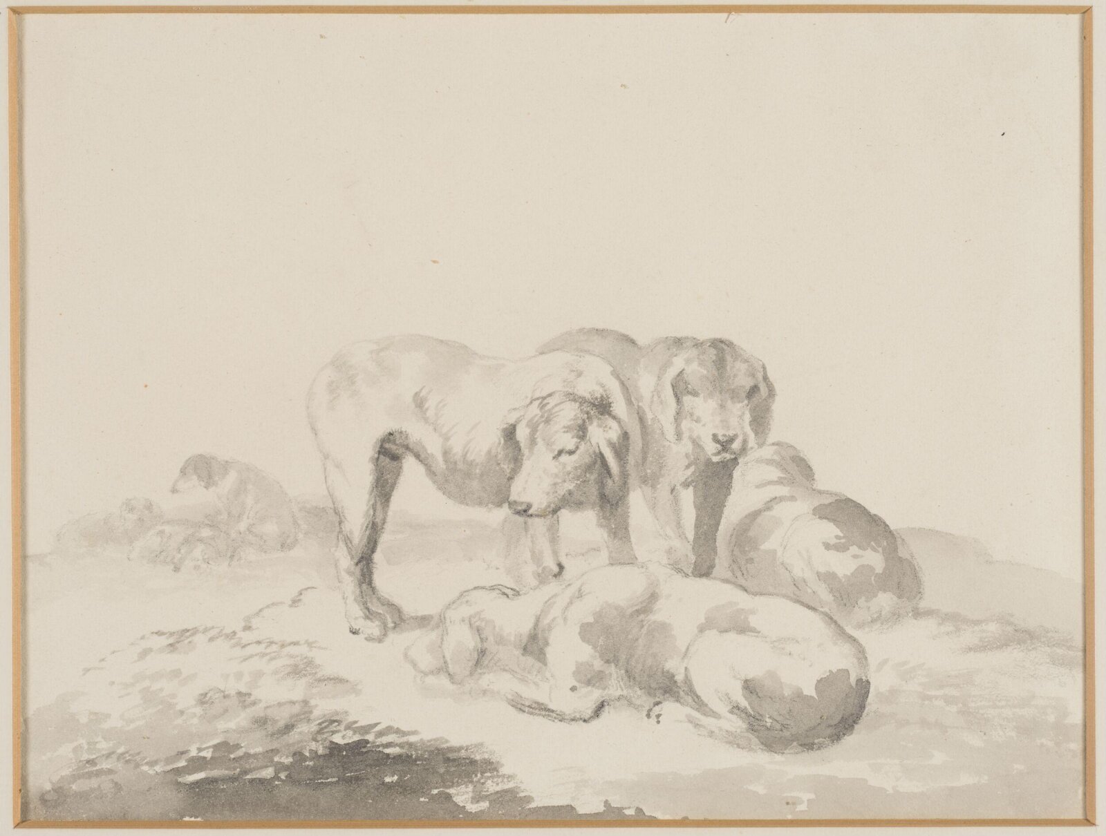 Drawing, Robert Hills, c.1800