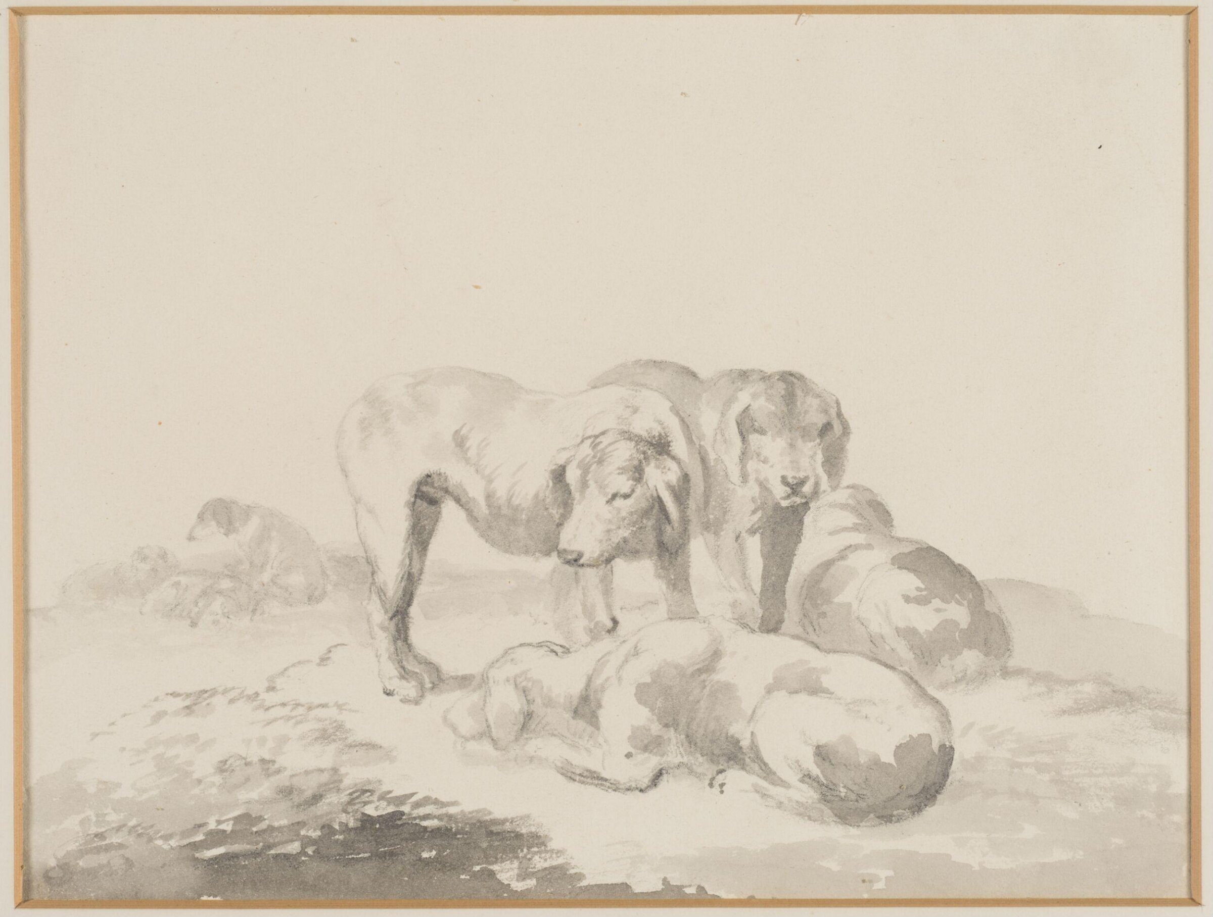 Drawing, Robert Hills, c.1800
