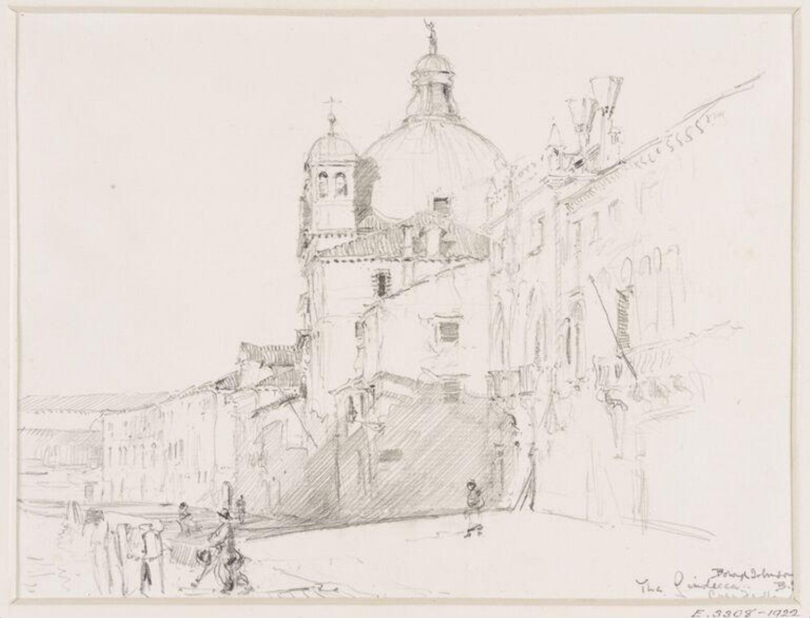 Drawing, Ernest Borough Johnson, c. 1922