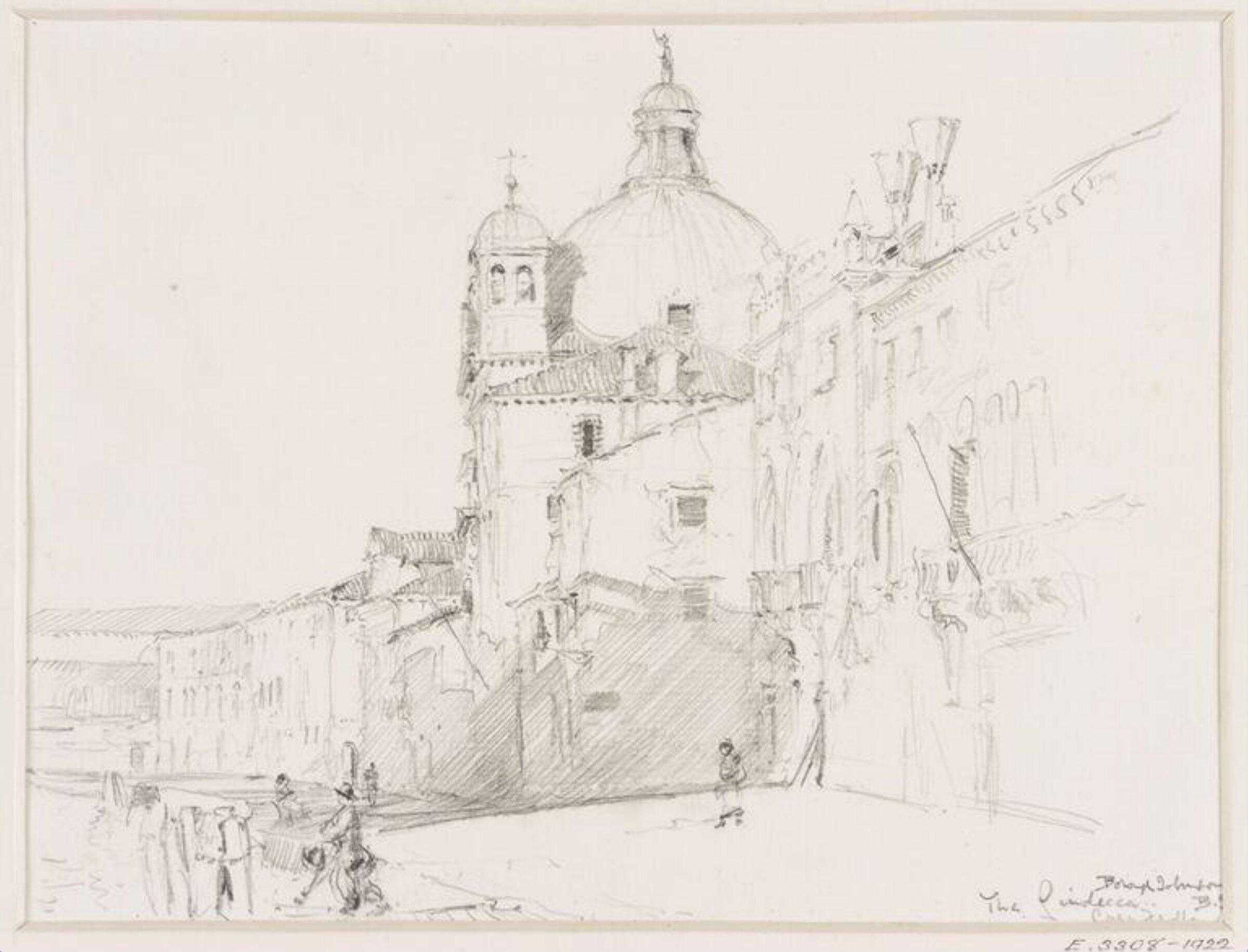 Drawing, Ernest Borough Johnson, c. 1922