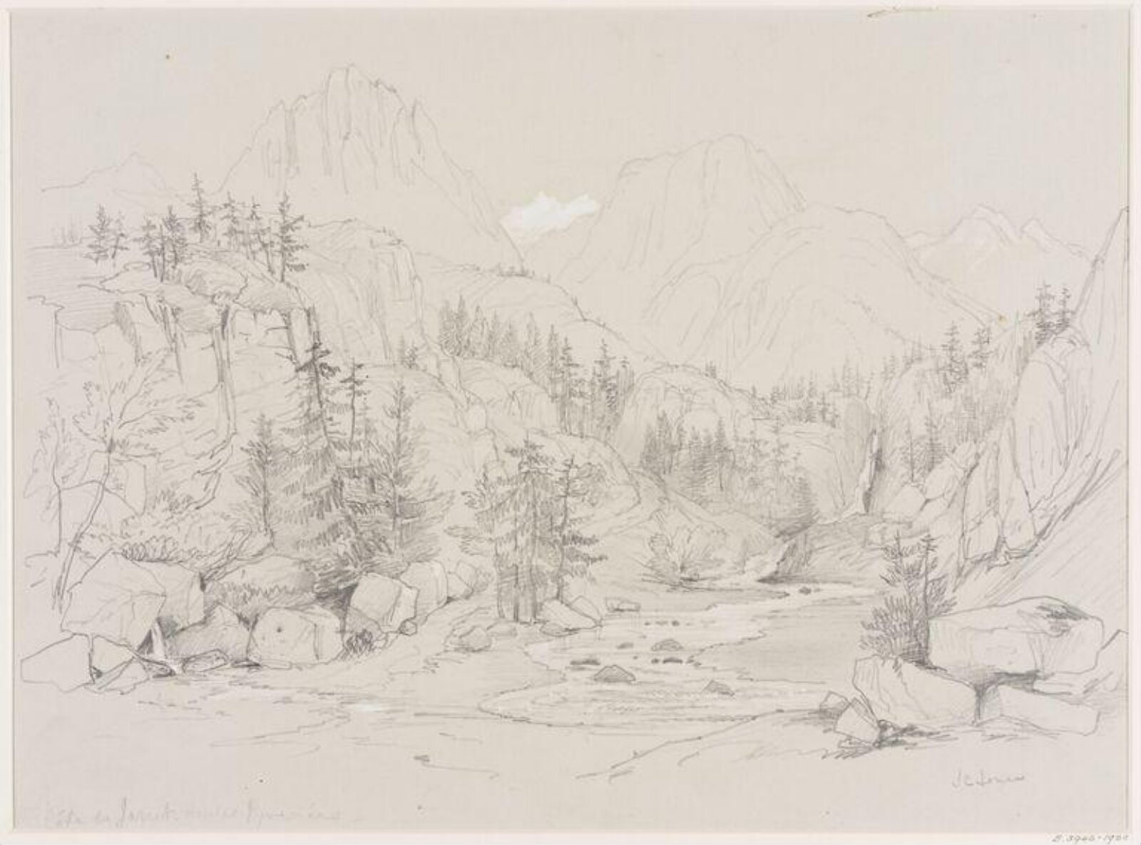 Drawing, Stephen Chaplin Jones, 1847