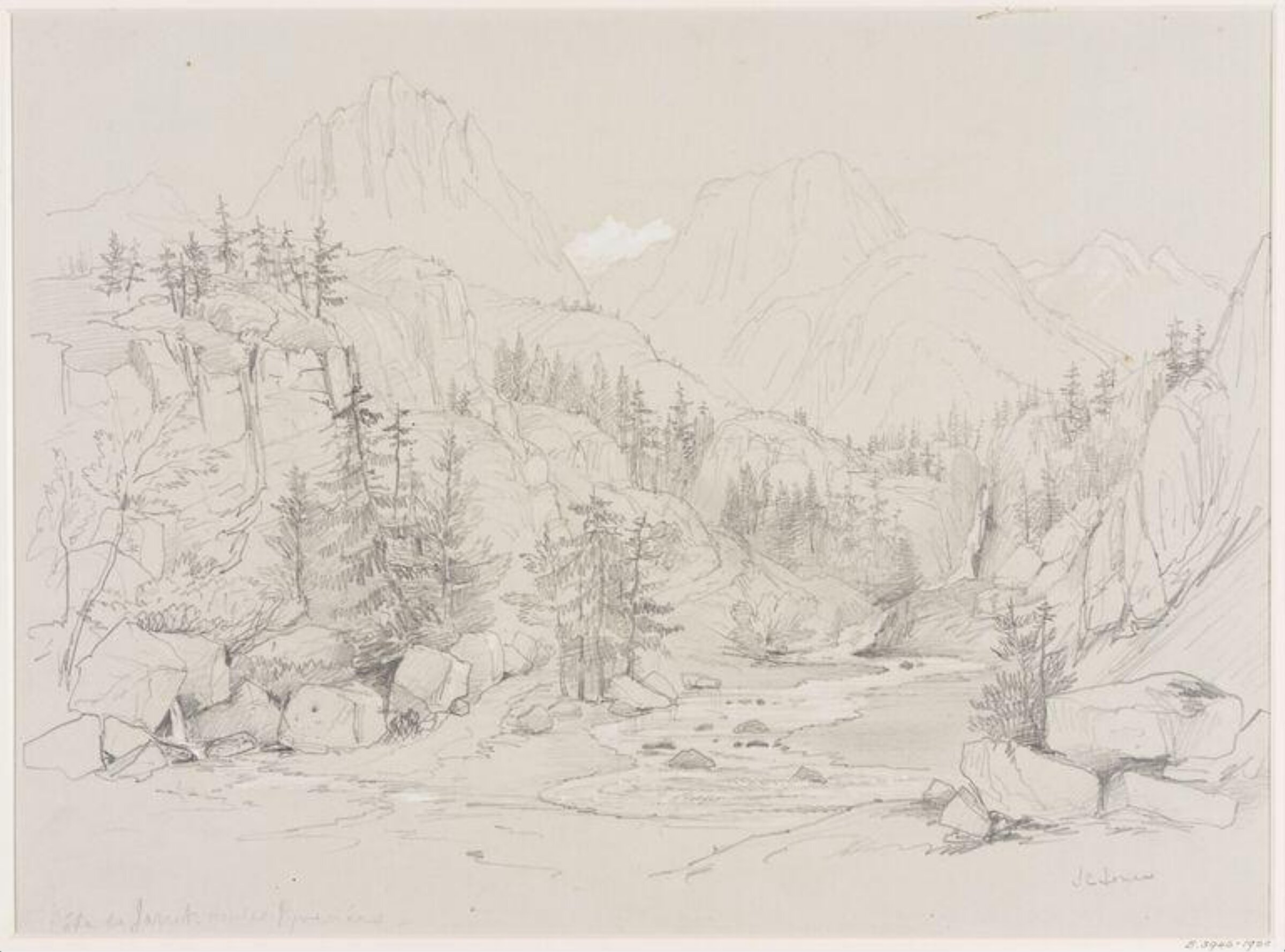 Drawing, Stephen Chaplin Jones, 1847