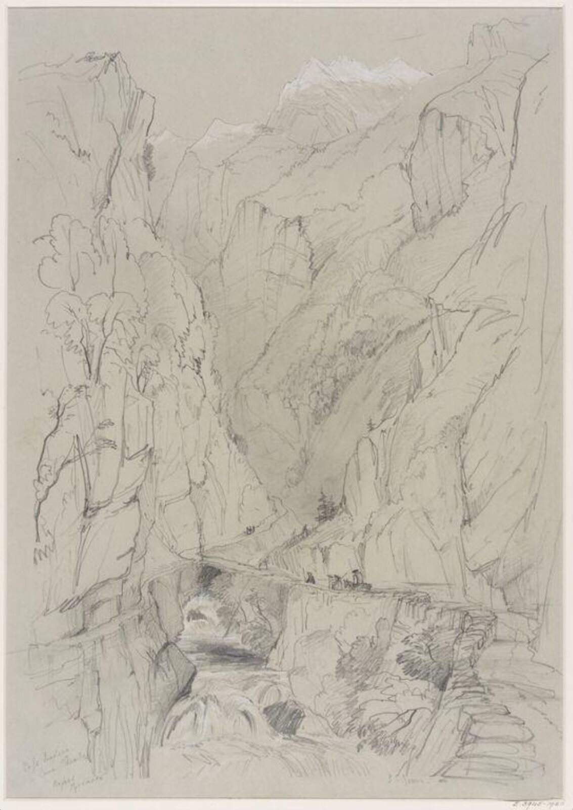 Drawing, Stephen Chaplin Jones, 1847