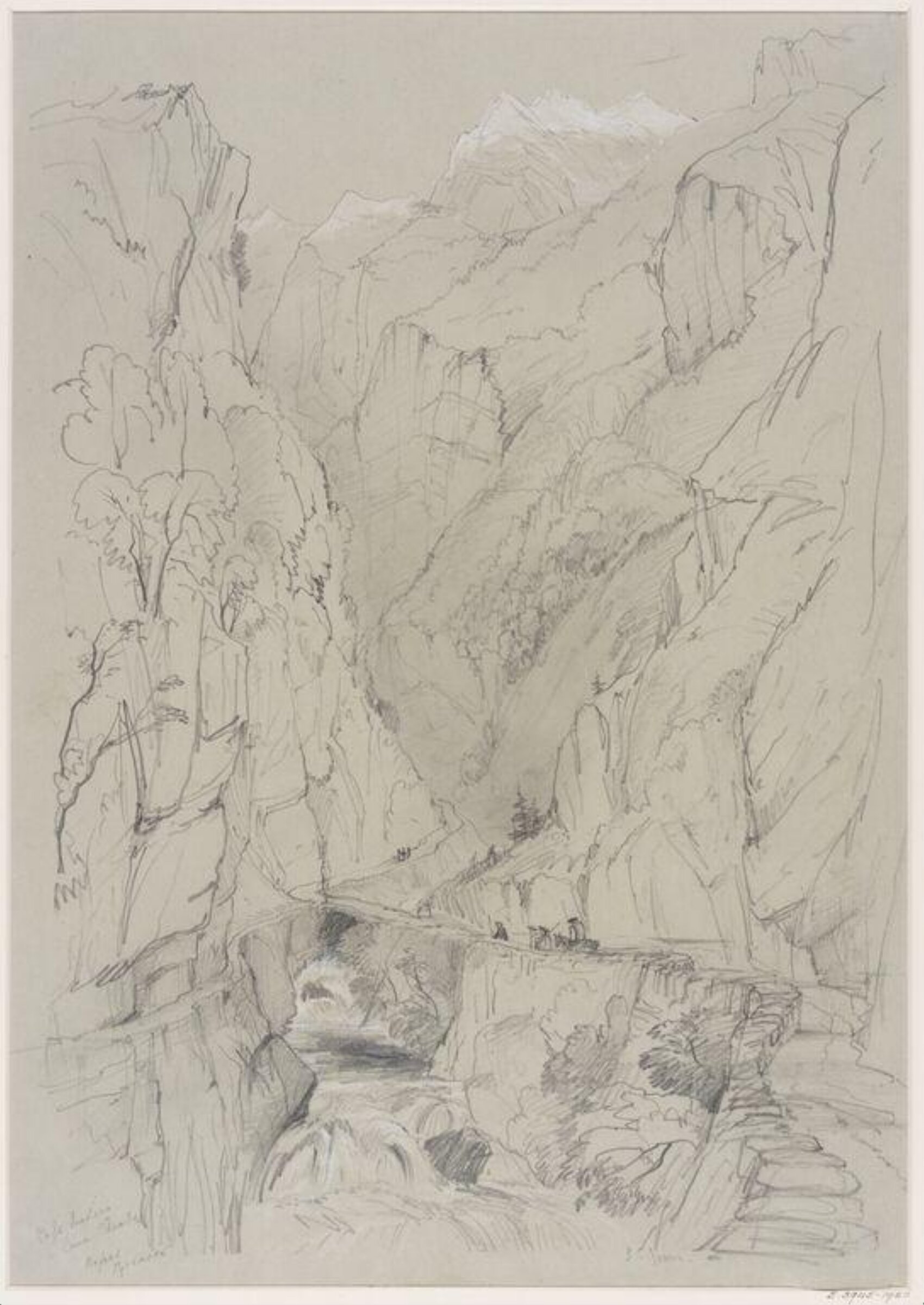 Drawing, Stephen Chaplin Jones, 1847