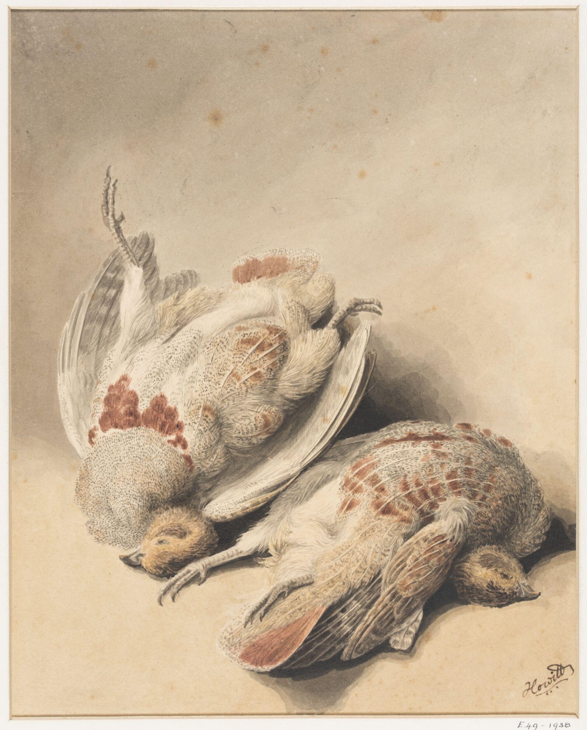 Watercolour drawing, Samuel Howitt, 1790-1810