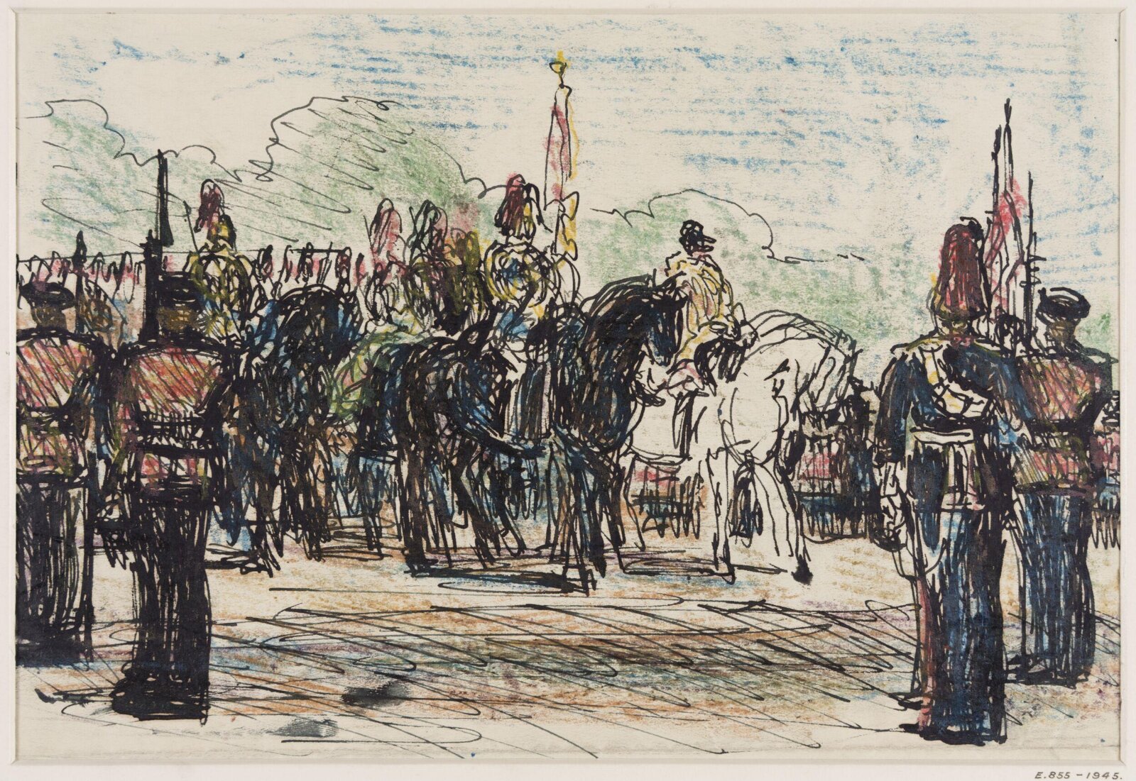 Drawing, Gurnell Charles Jennis, c.1920s