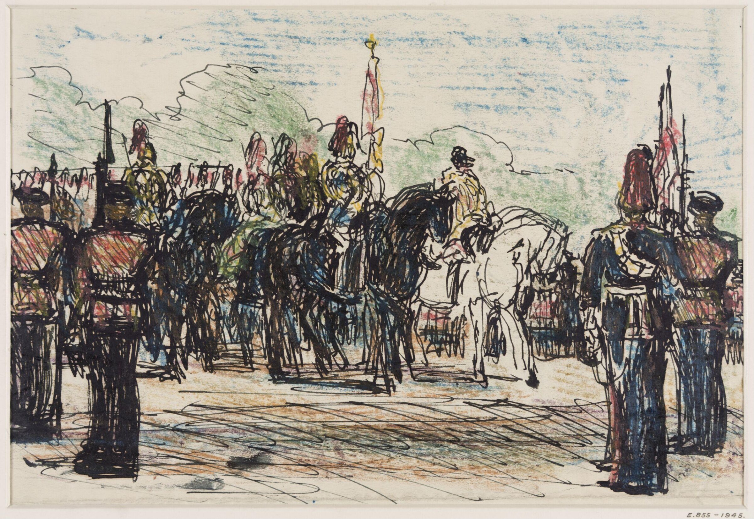 Drawing, Gurnell Charles Jennis, c.1920s