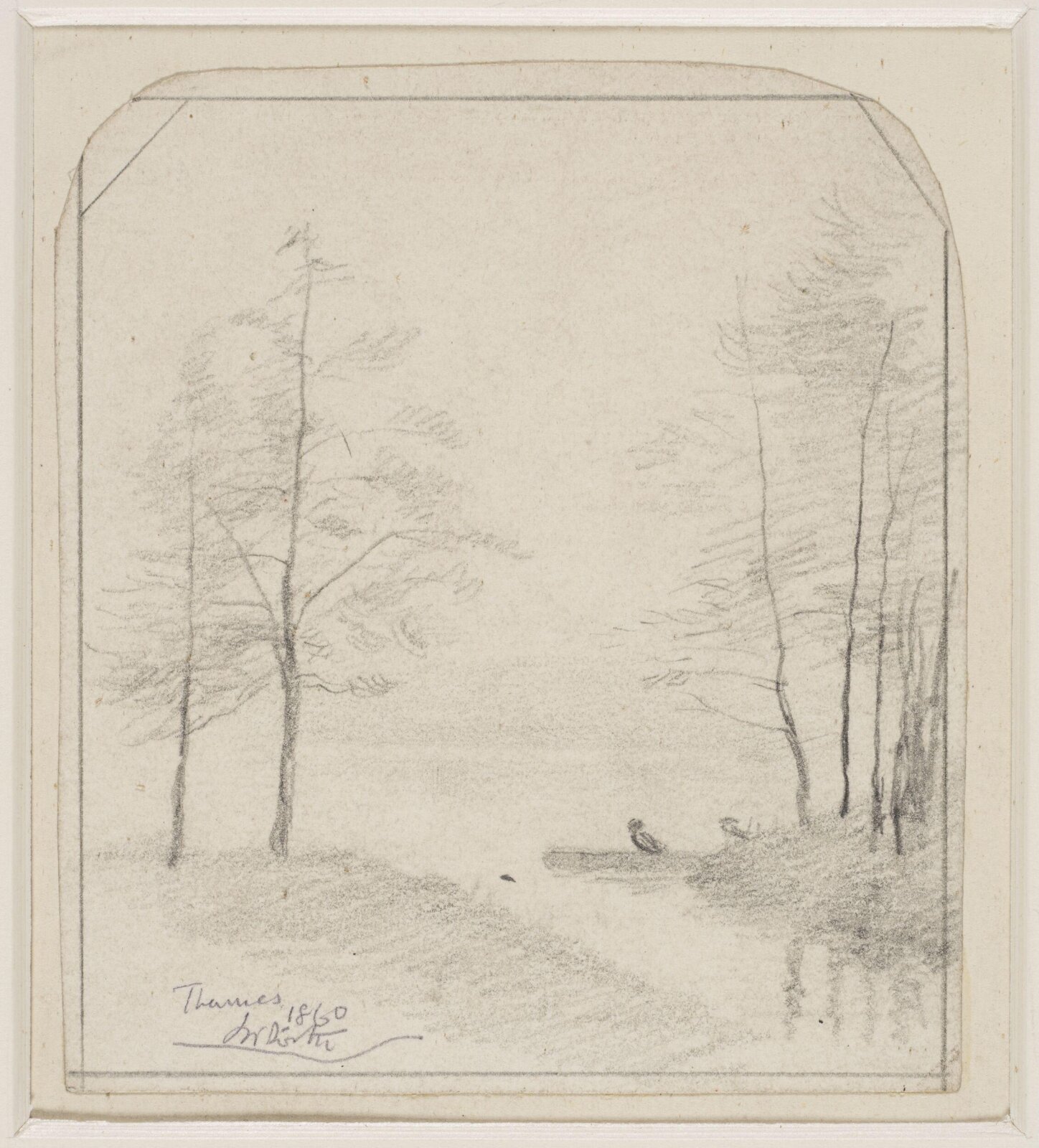 Bishop's Creek, Fulham., John William North, 1860