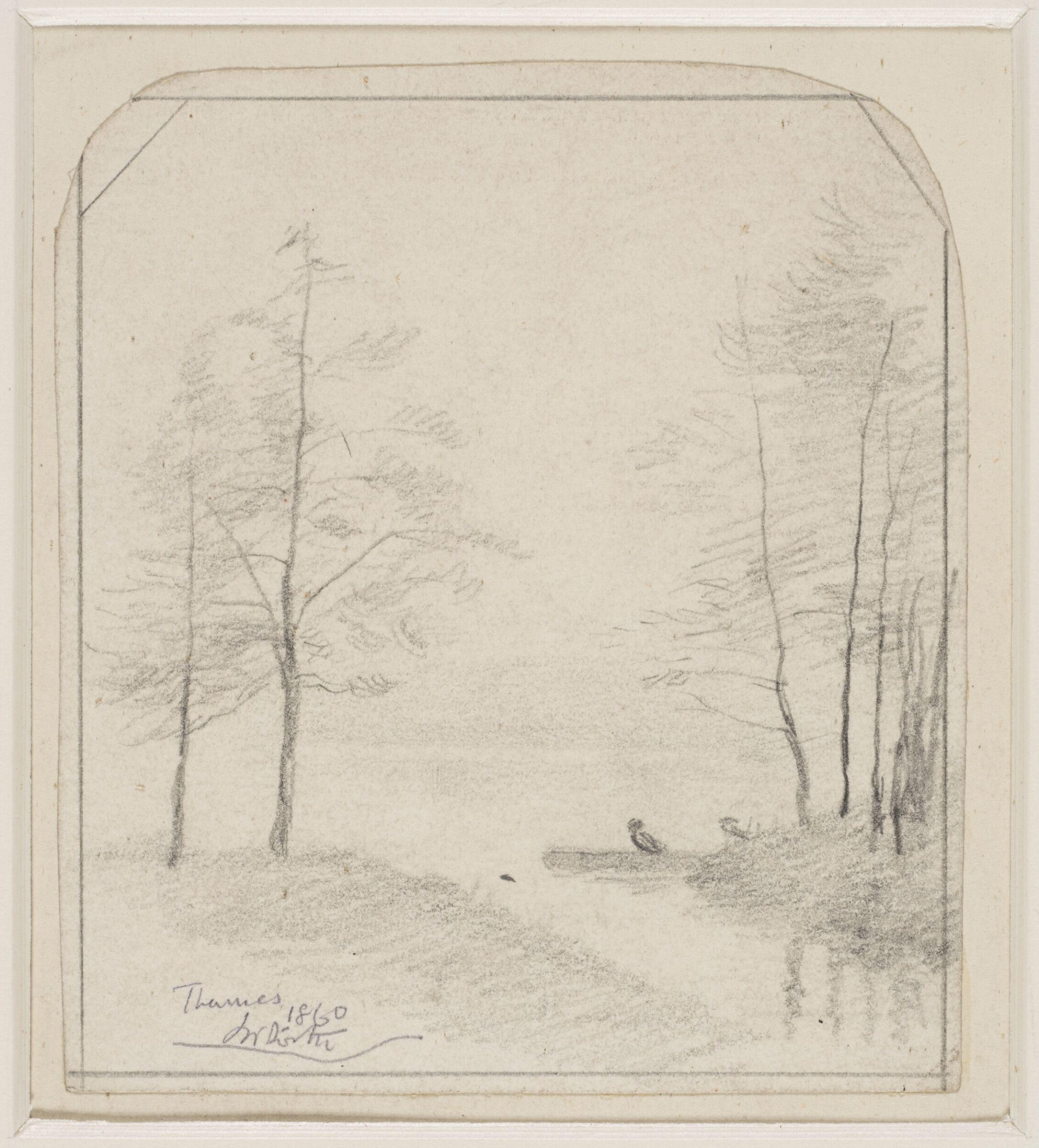Bishop's Creek, Fulham., John William North, 1860