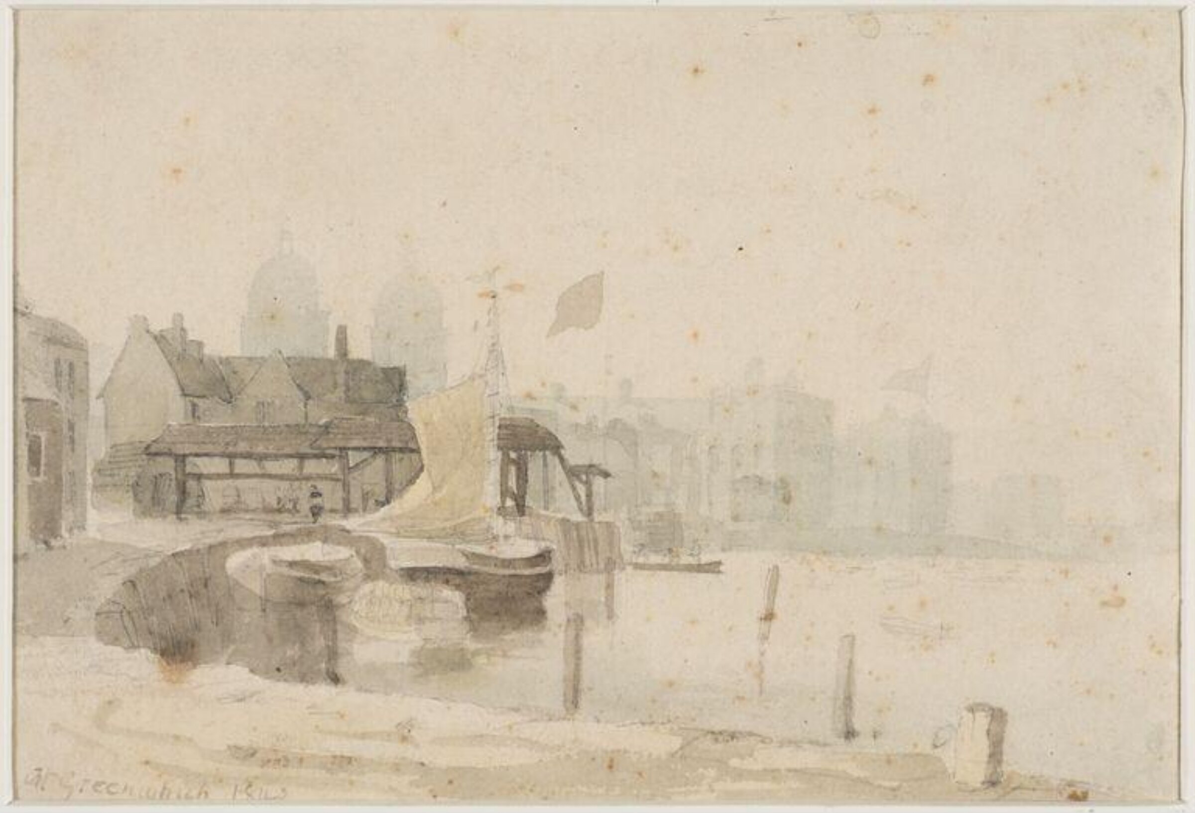 At Greenwhich, Richard Henry Nibbs, 1842