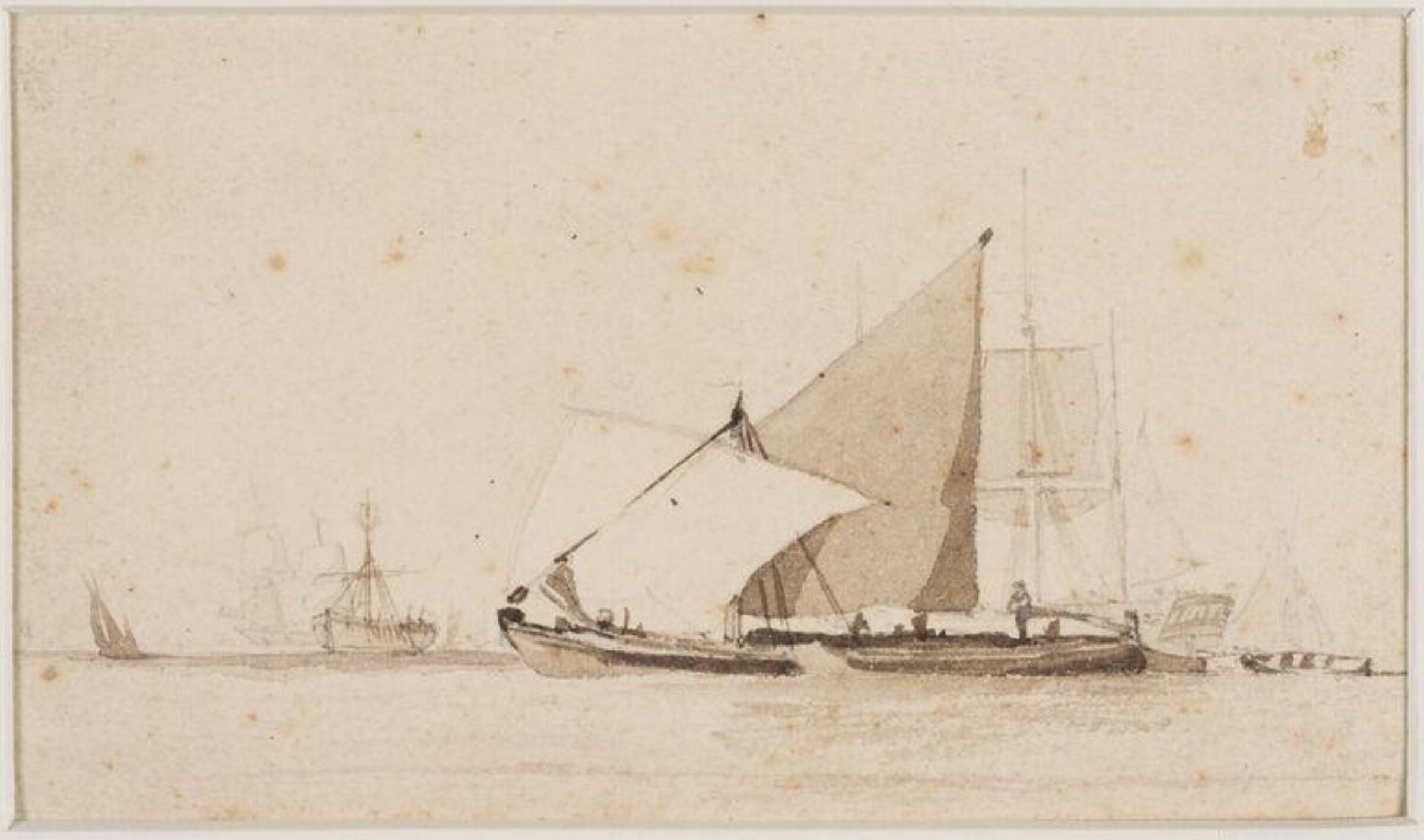 At the Mouth of the Thames, Richard Henry Nibbs, c. 1836-1893