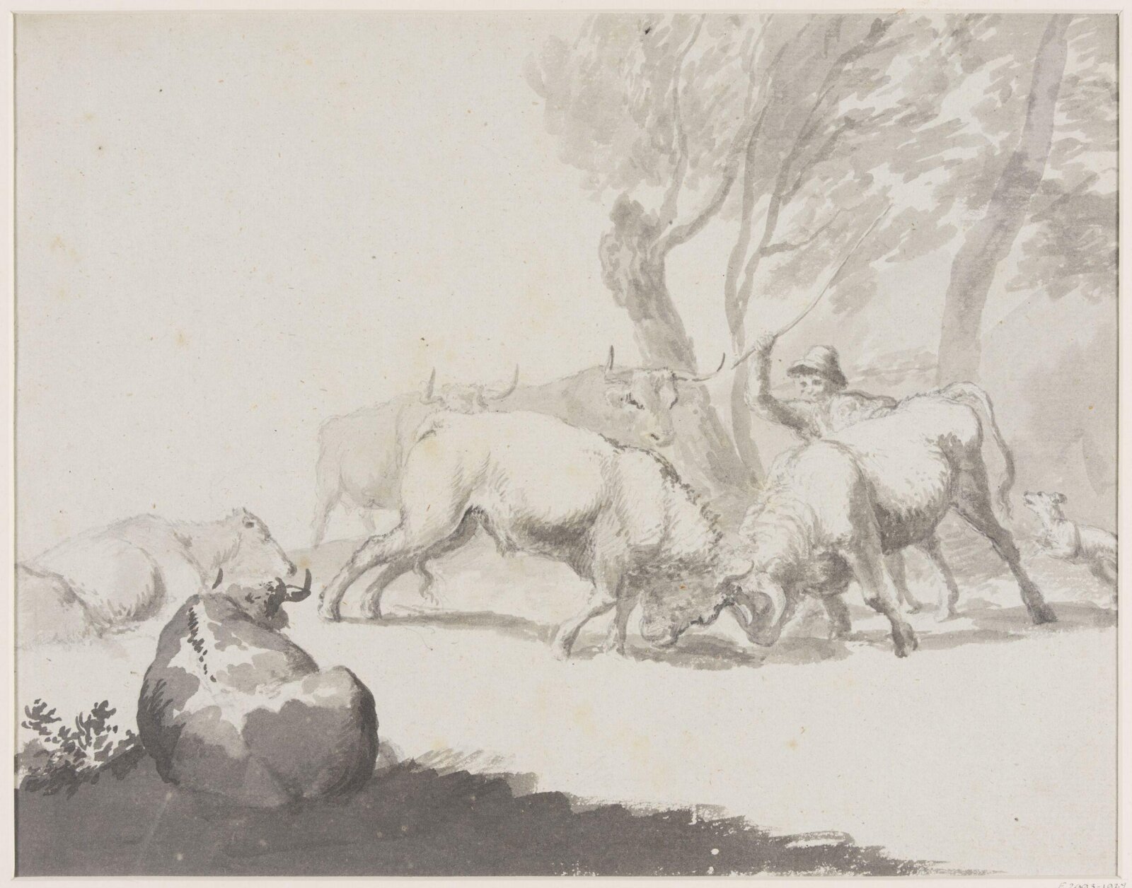 Drawing, Robert Hills, c.1800
