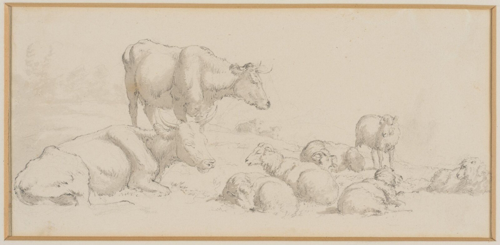 Drawing, Robert Hills, c.1800