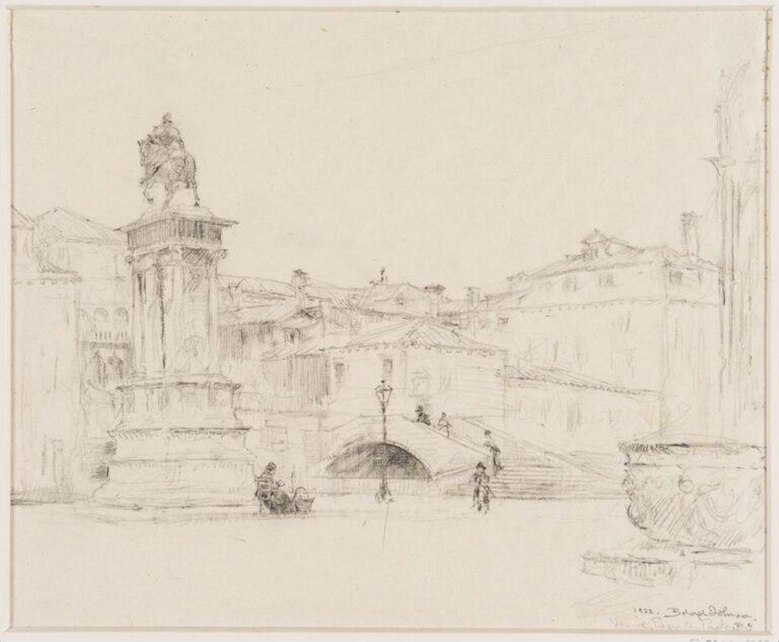 Drawing, Ernest Borough Johnson, 1922