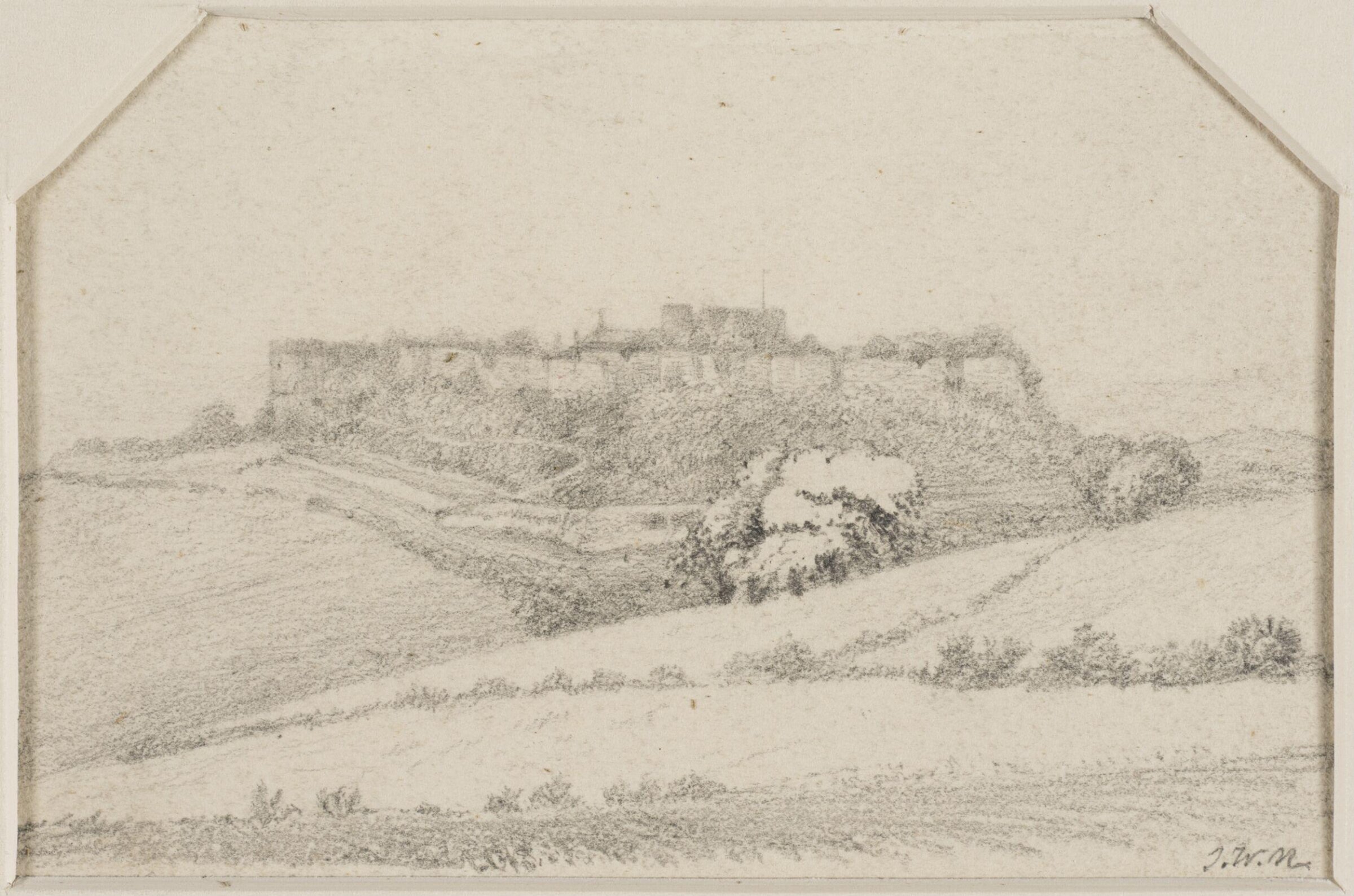 Drawing, John William North, 1857
