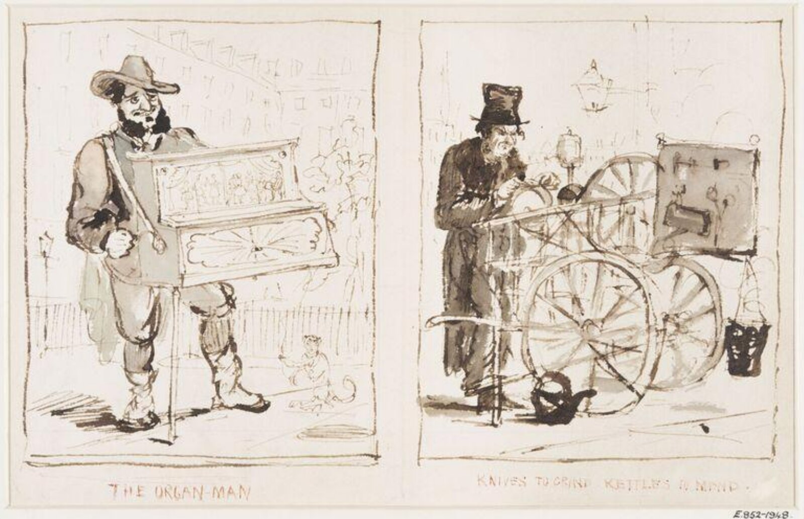 The Organ-Man, Edward Hull, 19th century