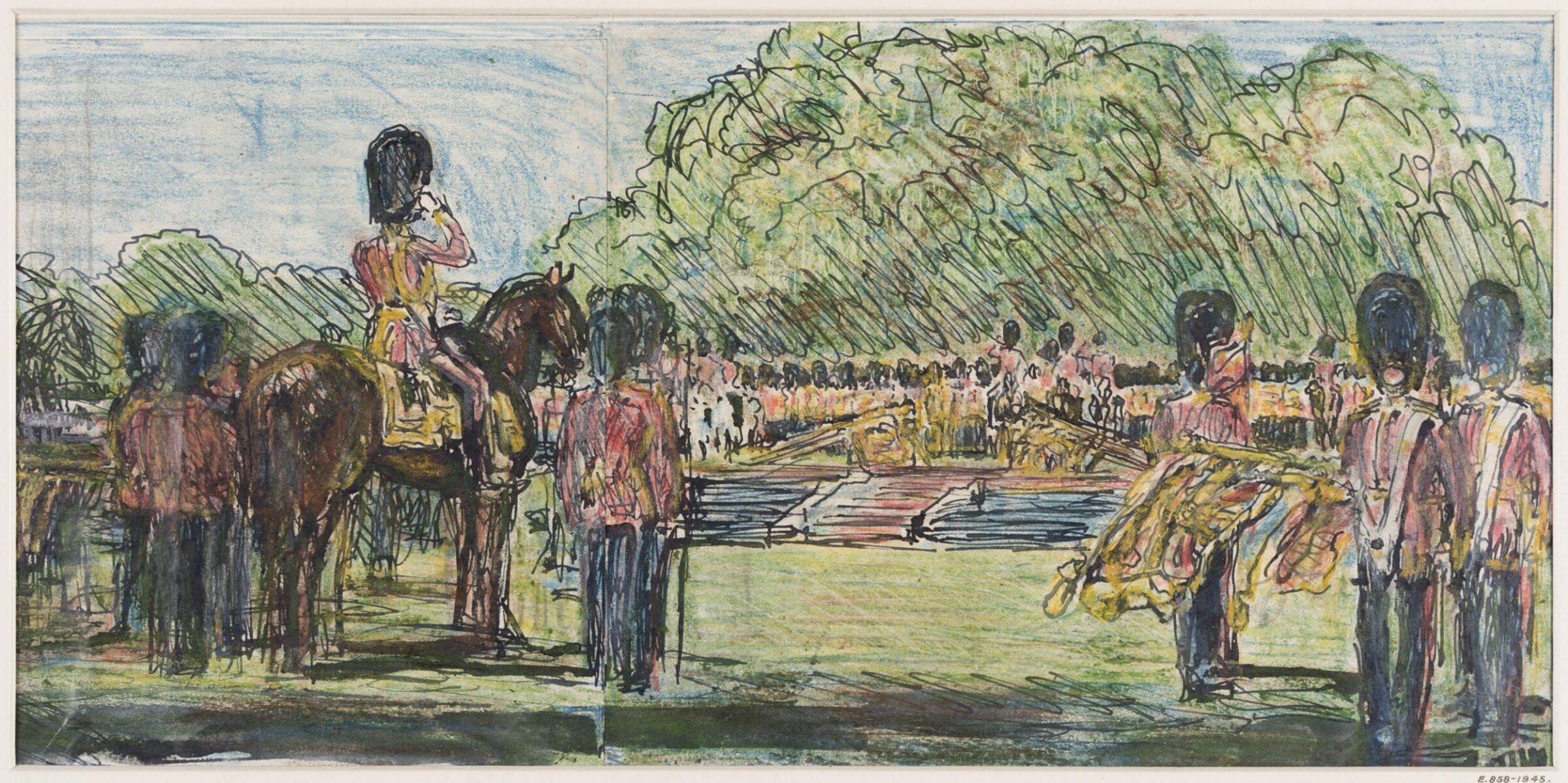 Farewell to the old colors, Gurnell Charles Jennis, c.1920s