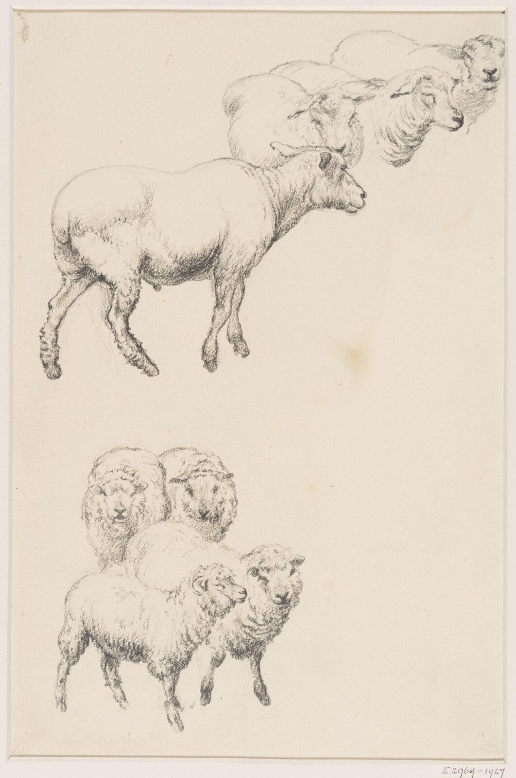 Drawing, Robert Hills, c.1800