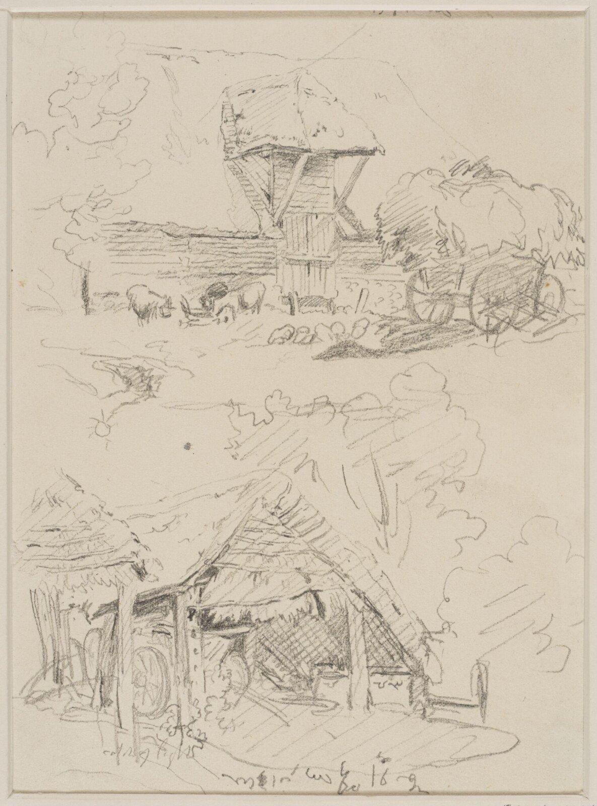 Drawing, Robert Hills, c.1800