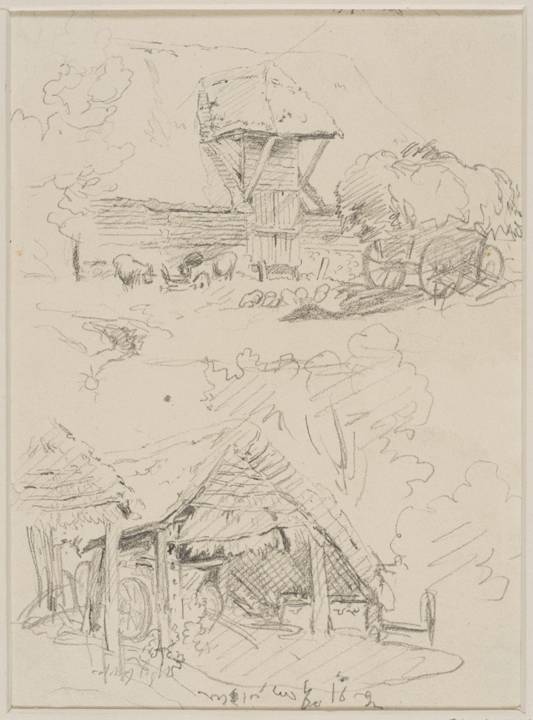 Drawing, Robert Hills, c.1800
