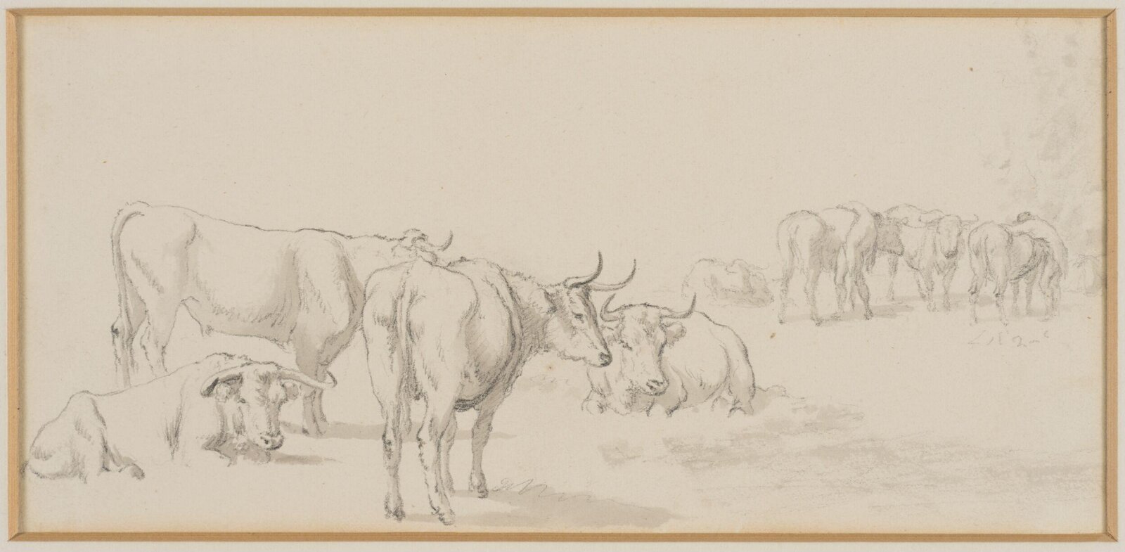 Drawing, Robert Hills, c.1800