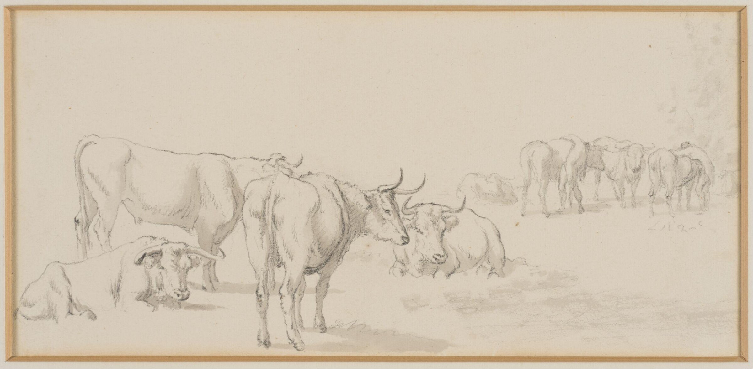 Drawing, Robert Hills, c.1800