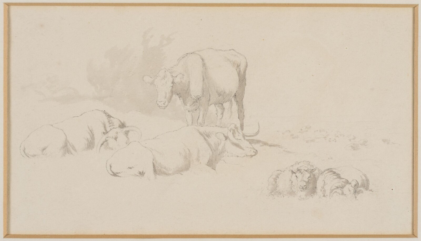 Drawing, Robert Hills, c.1800