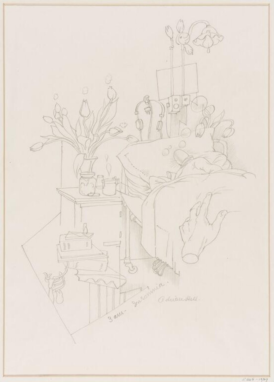 3 a.m. - Insomnia, Adrian Hill, late 1930s