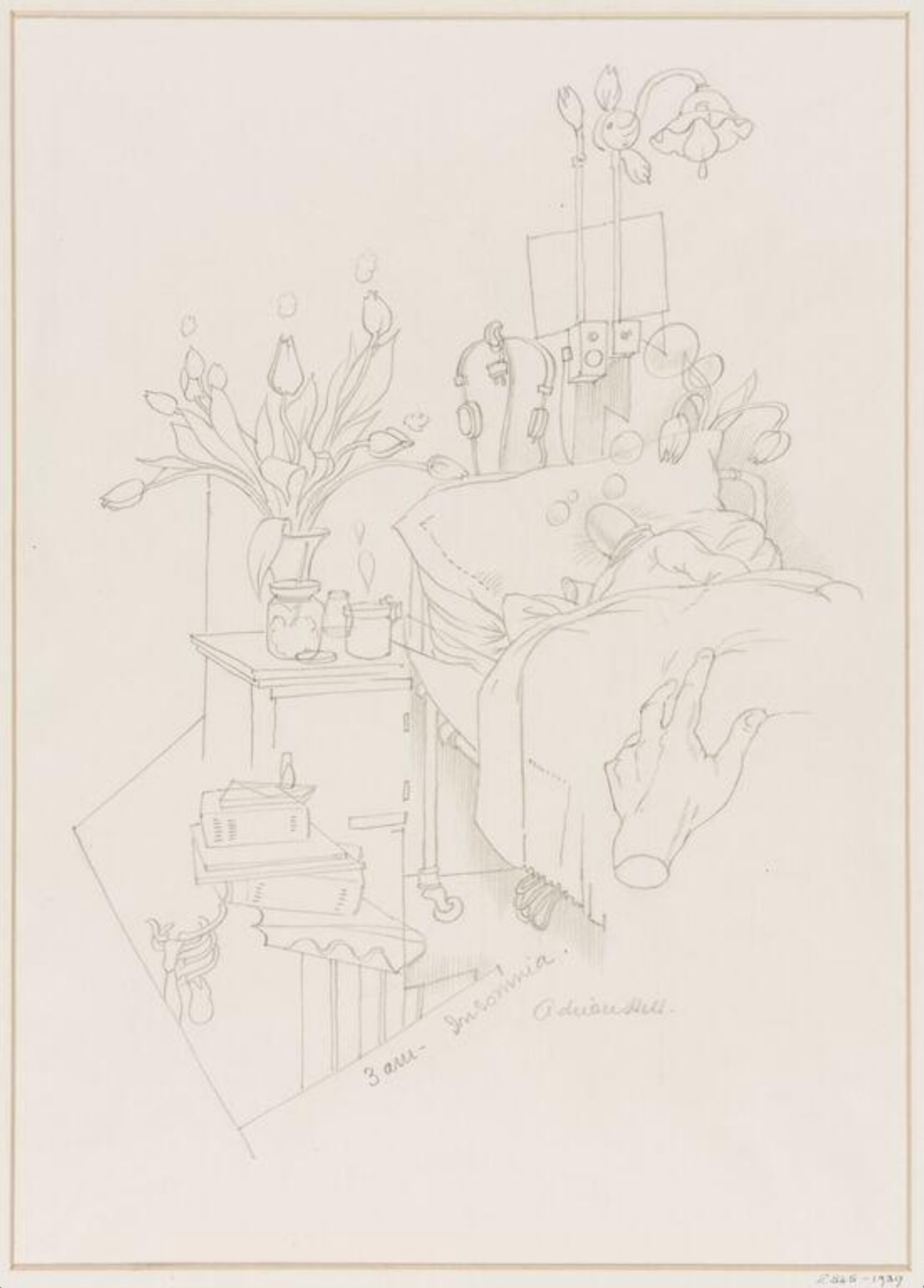 3 a.m. - Insomnia, Adrian Hill, late 1930s