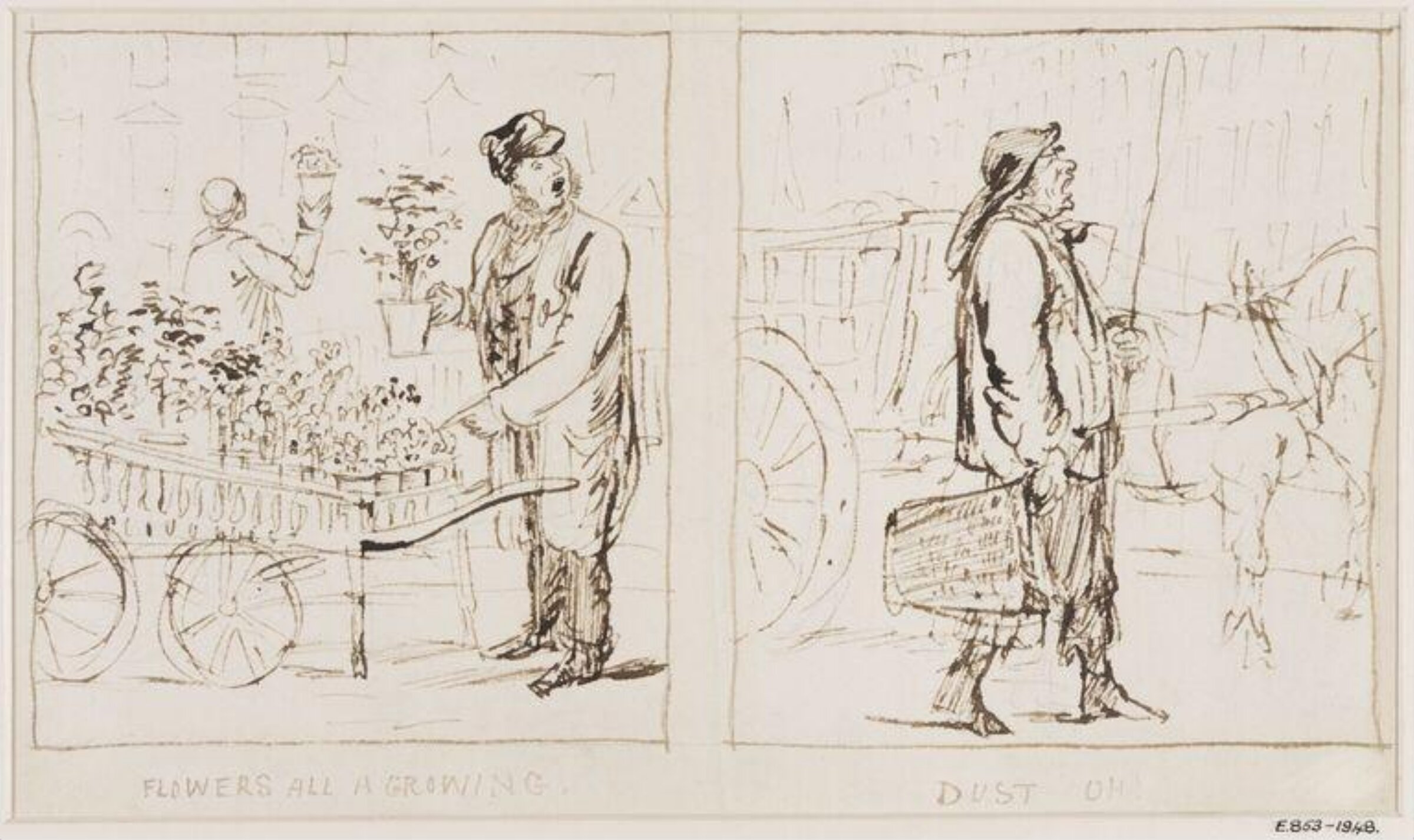Flowers All A Growing, Edward Hull, 19th century