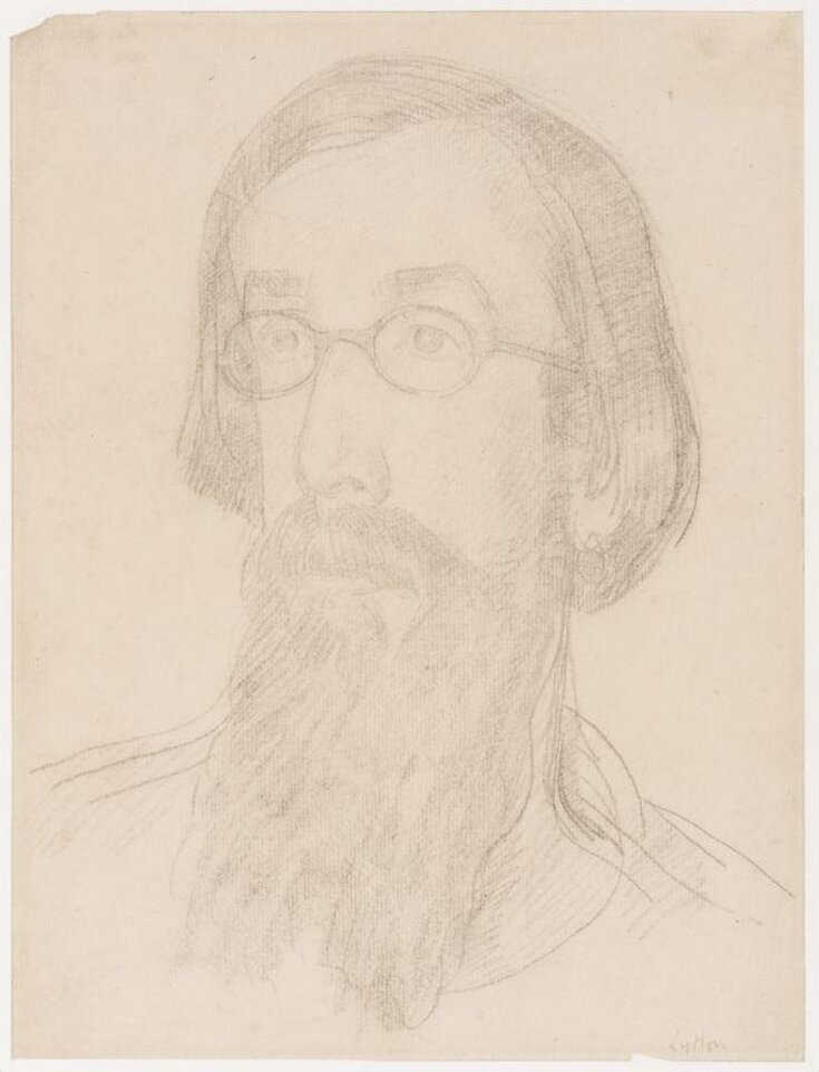 Study for a portrait of Lytton Strachey top image