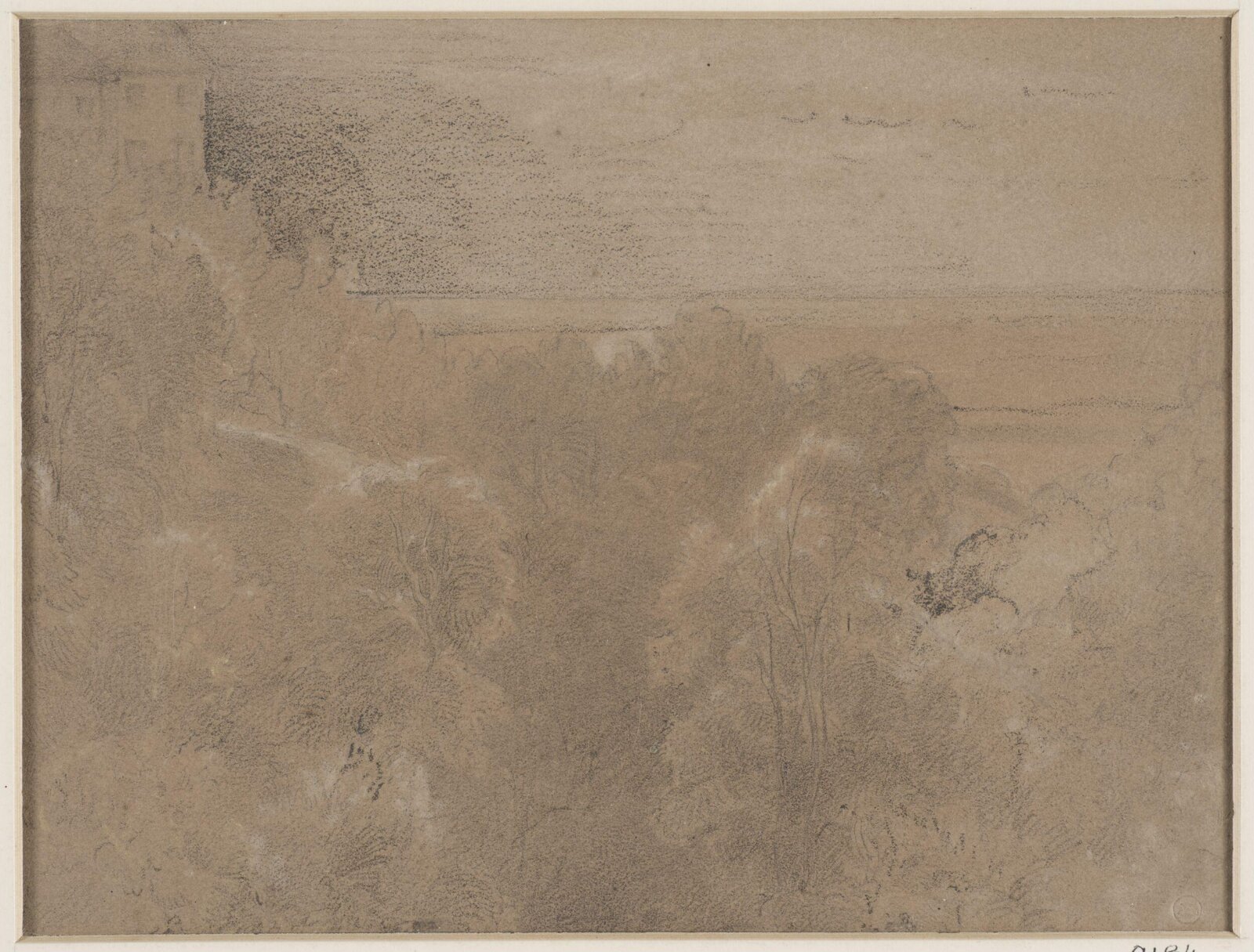 Prince Chigi's Park at Ariccia, Thomas Lawrence, c1815