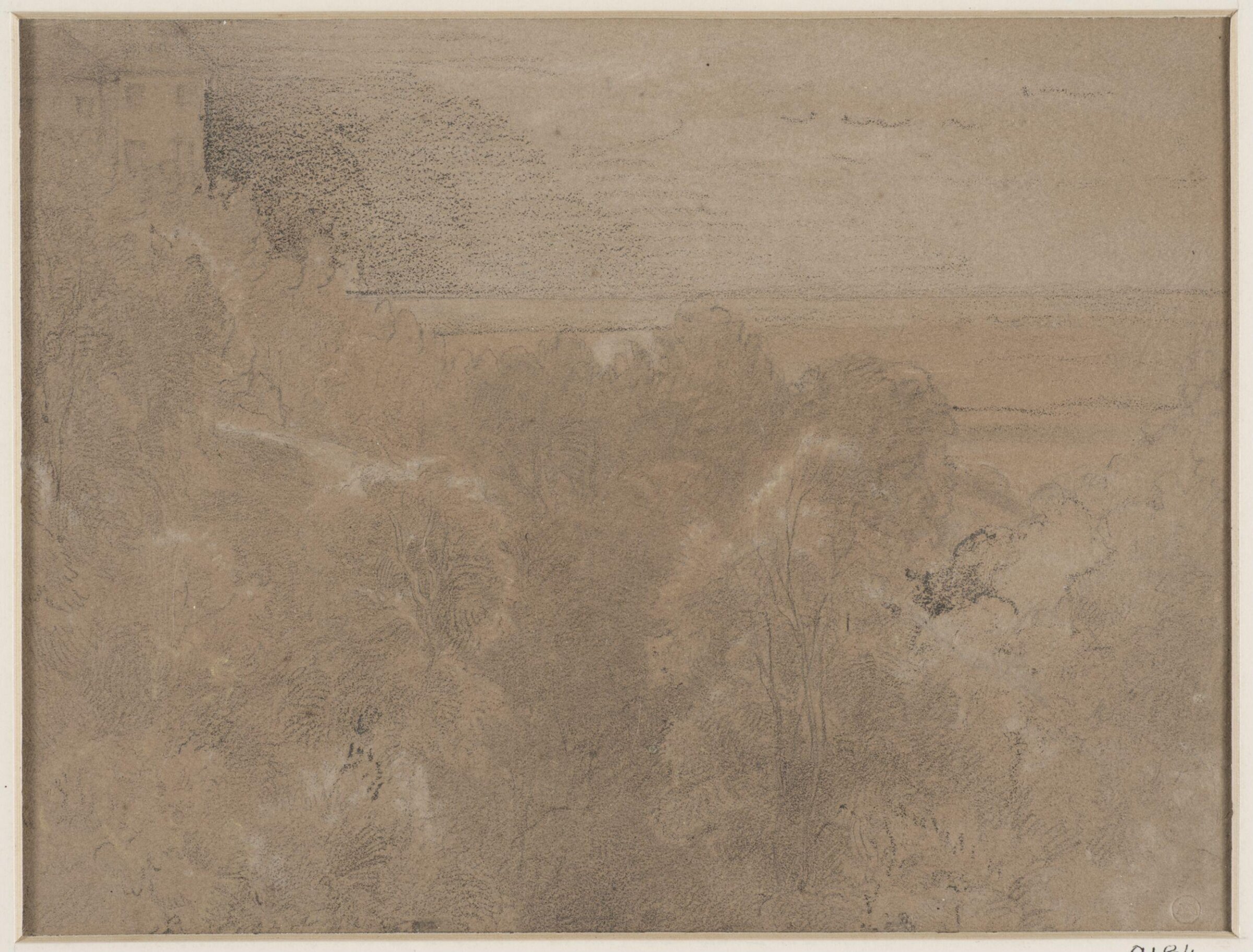 Prince Chigi's Park at Ariccia, Thomas Lawrence, c1815
