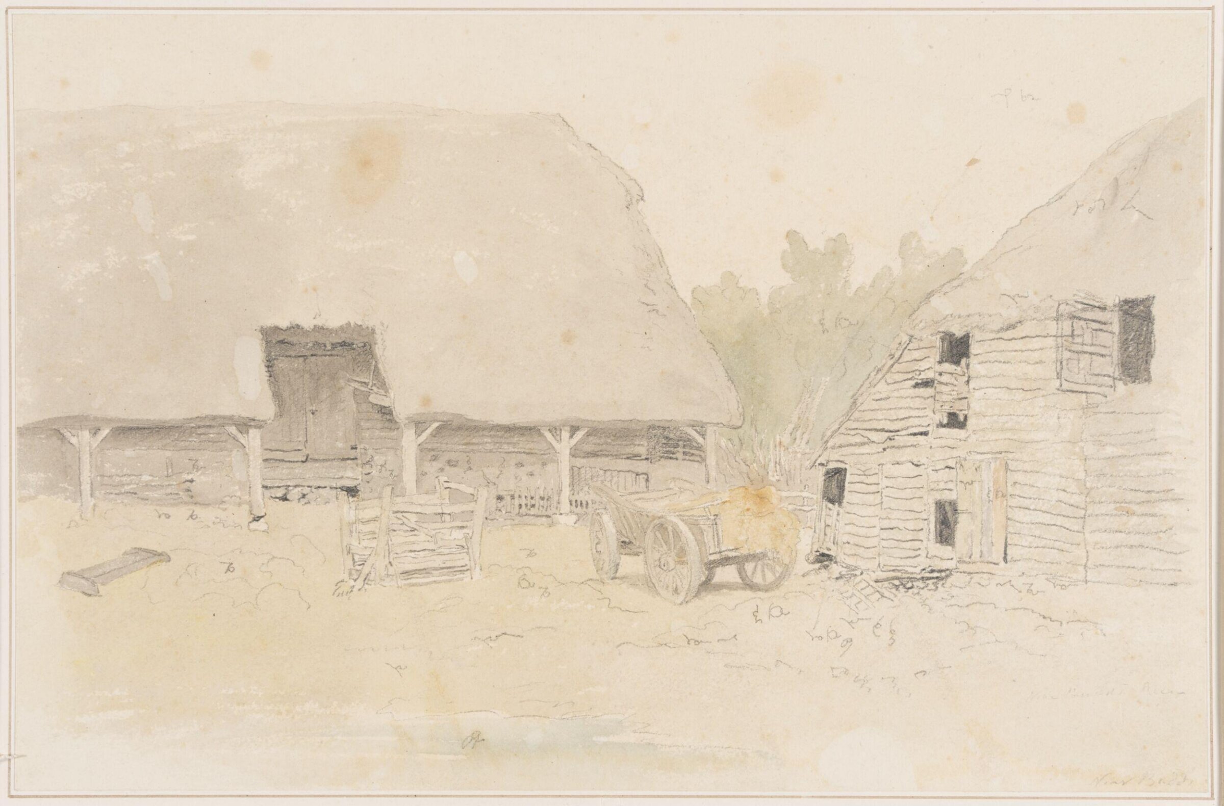 Drawing, Robert Hills, 1769-1844